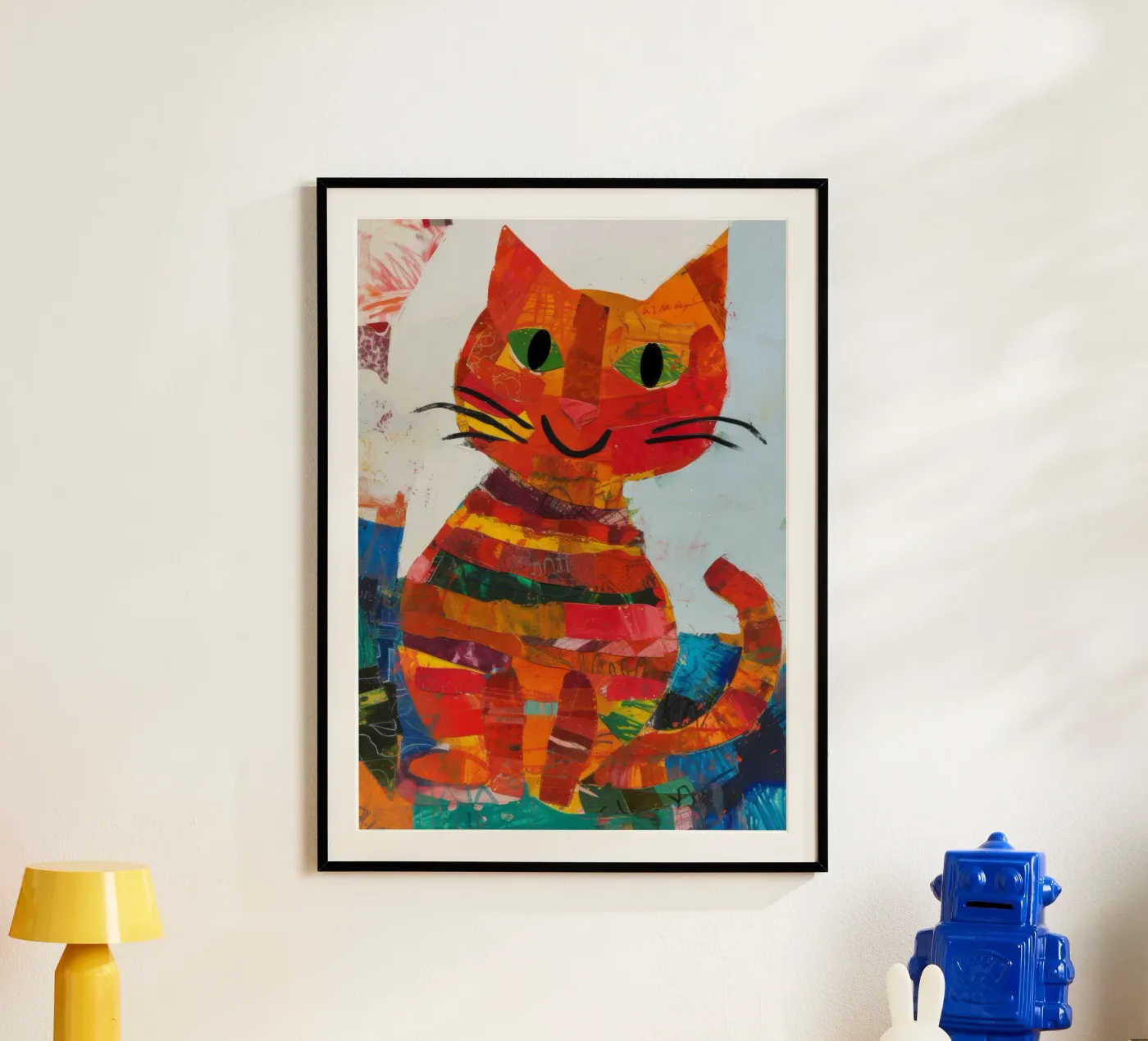 Katzen-collage poster da erdengut