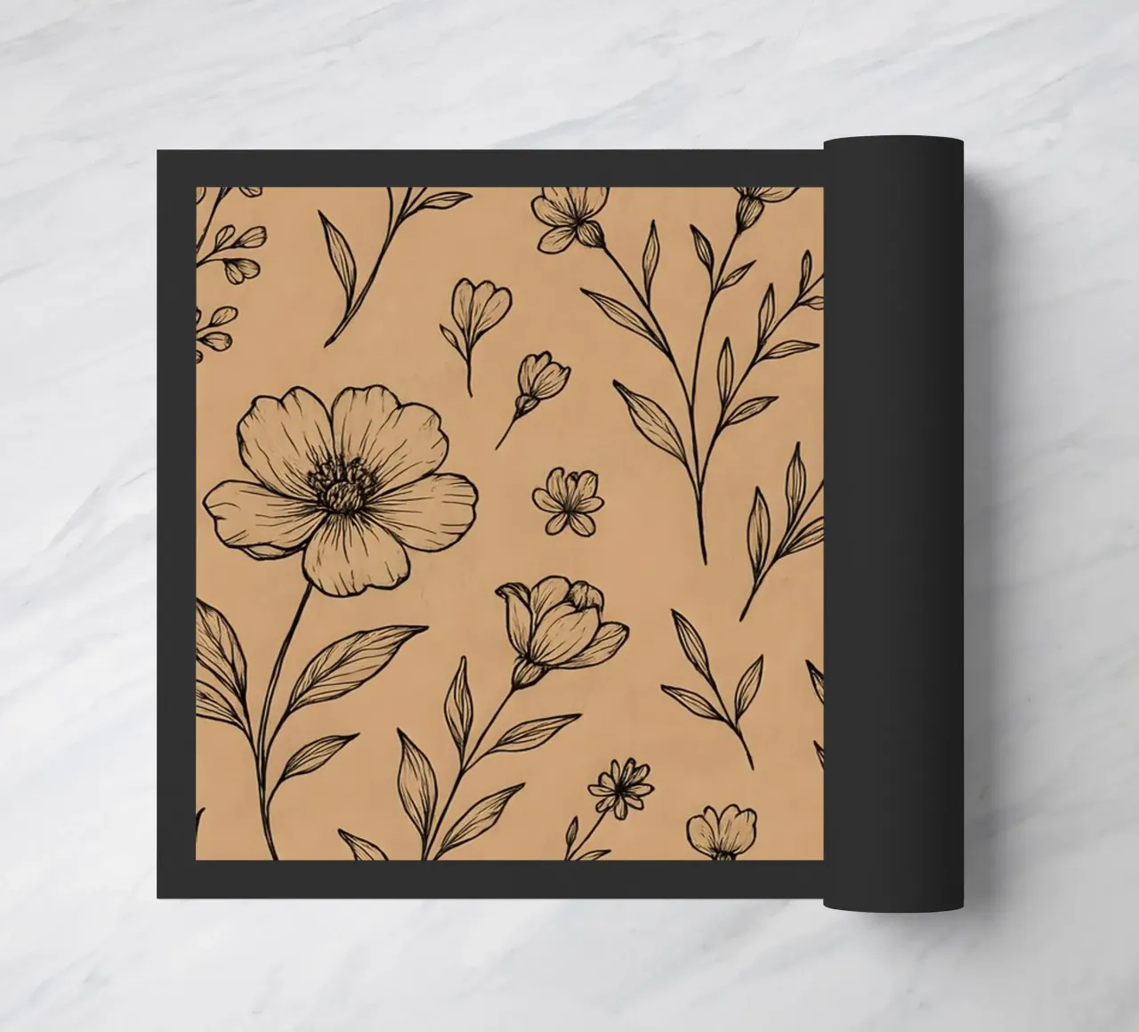Floral Lines zerbino da Sunflower Soul Studio