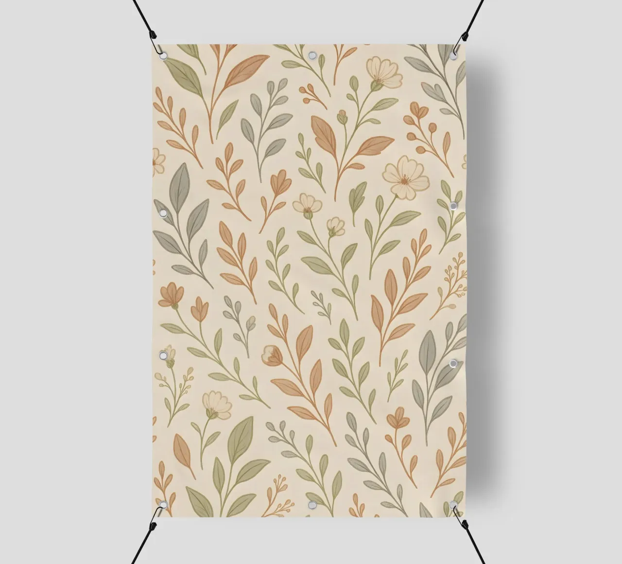 Muted Botanicals telo in pvc da Sunflower Soul Studio