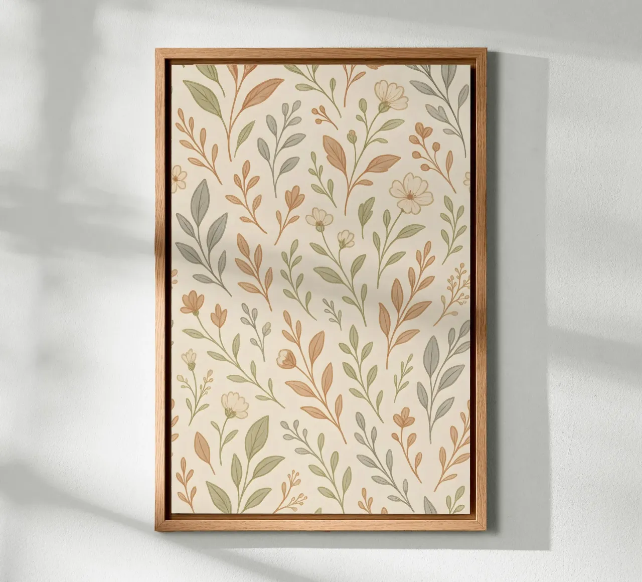 Muted Botanicals canvas van Sunflower Soul Studio