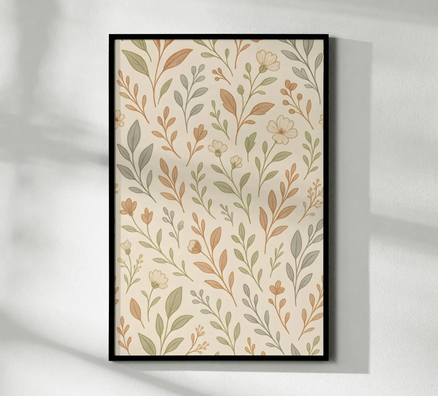 Muted Botanicals poster da Sunflower Soul Studio