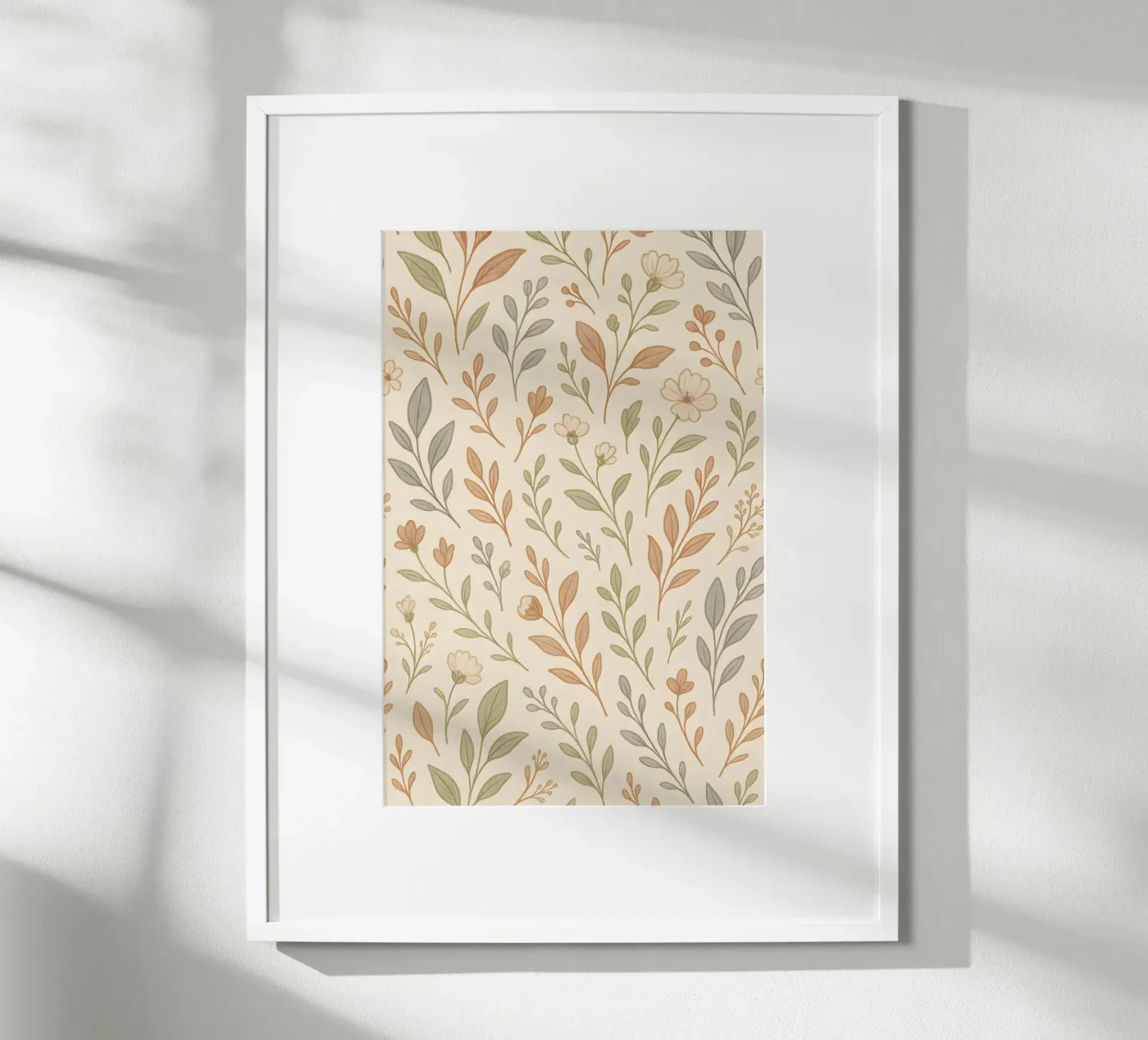 Muted Botanicals poster da Sunflower Soul Studio