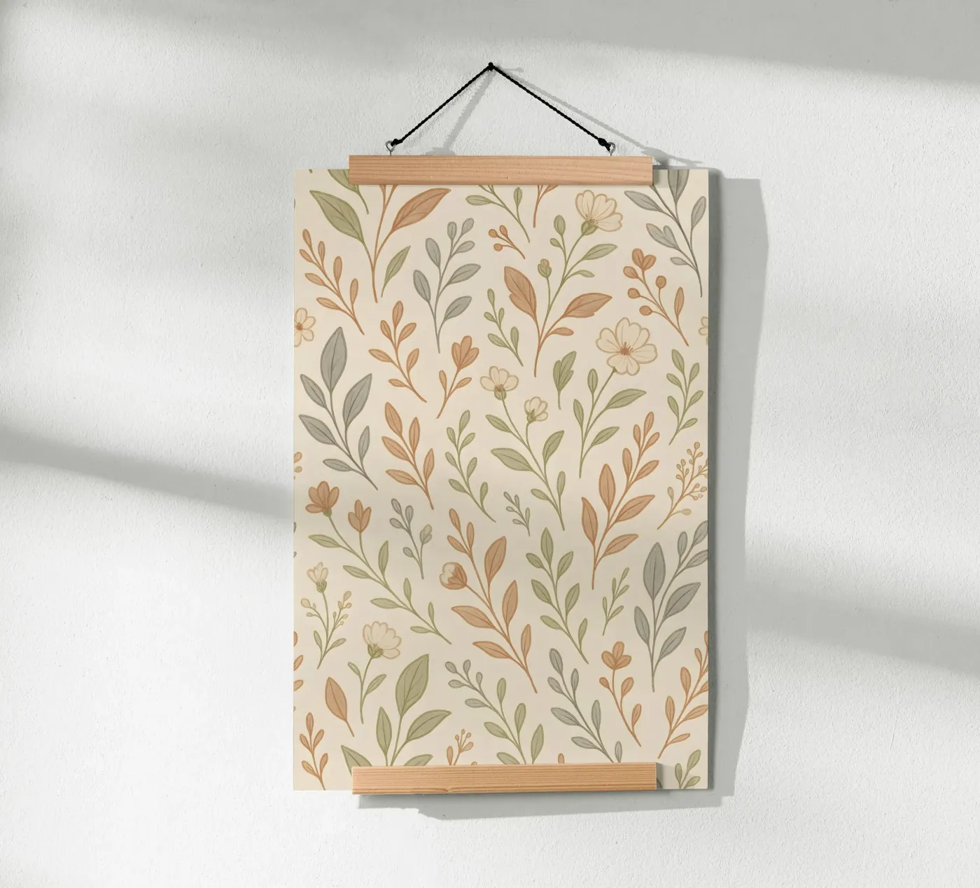 Muted Botanicals poster da Sunflower Soul Studio