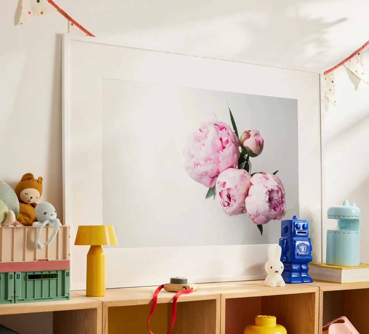 Peonie rosa carta hahnemühle da PhotoVibe Decor