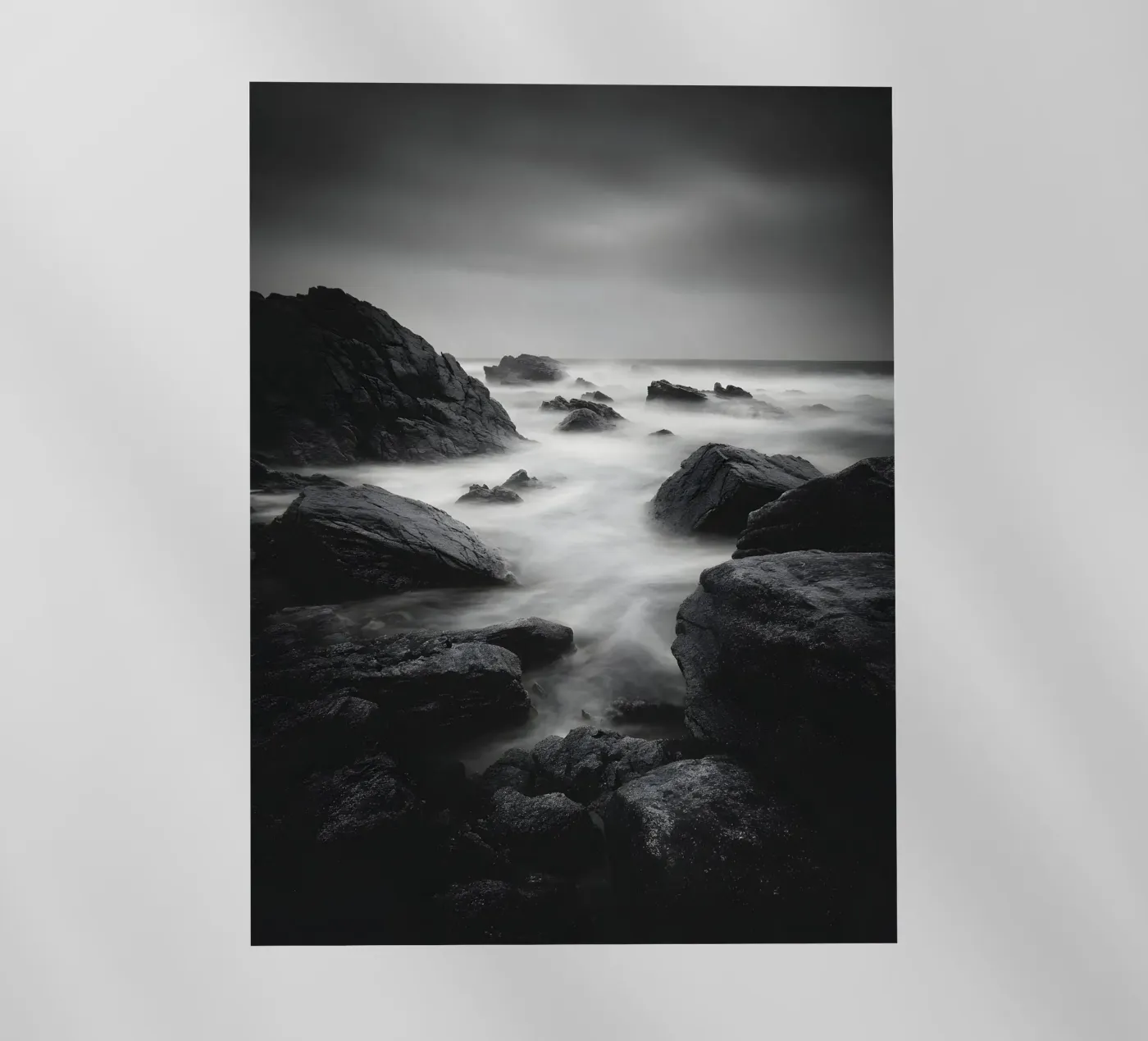 Ocean Waves backlit folie van Mononoir