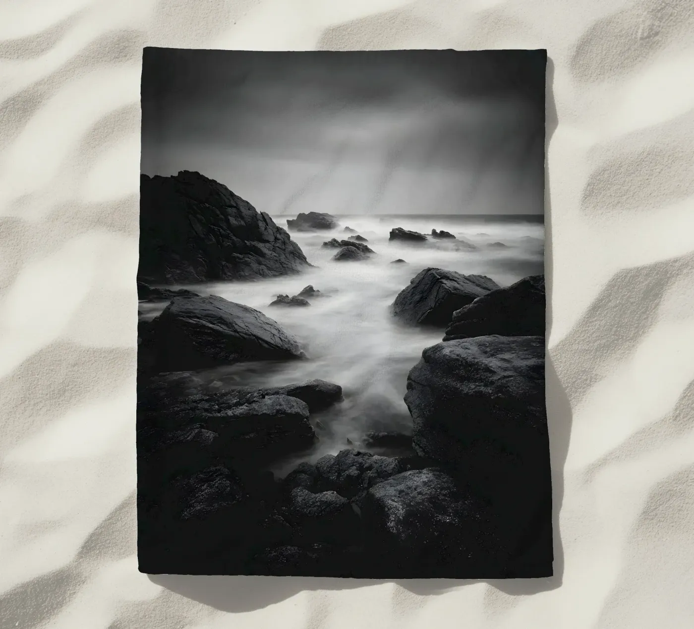 Ocean Waves strandhanddoek van Mononoir