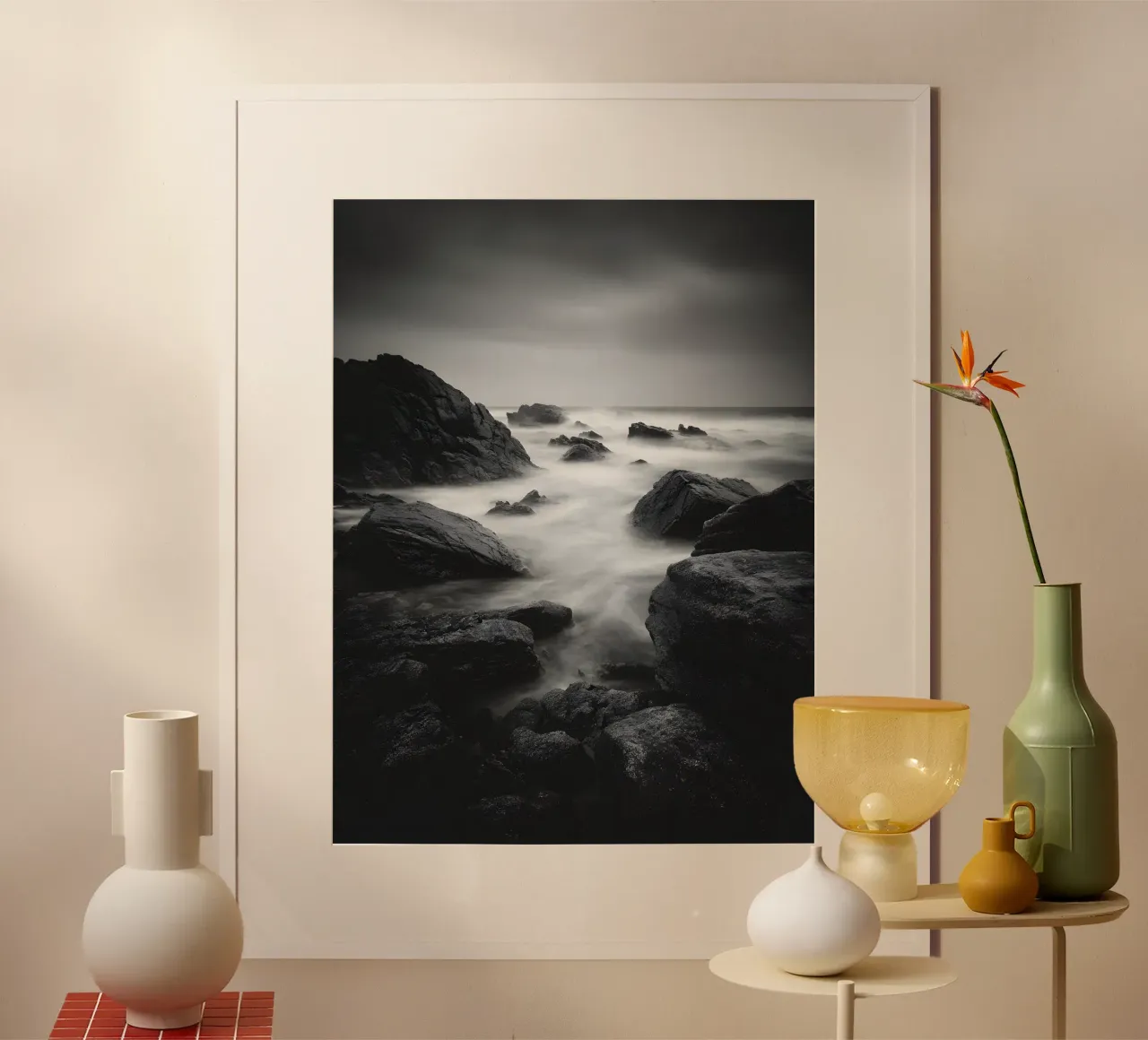 Ocean Waves poster da Mononoir