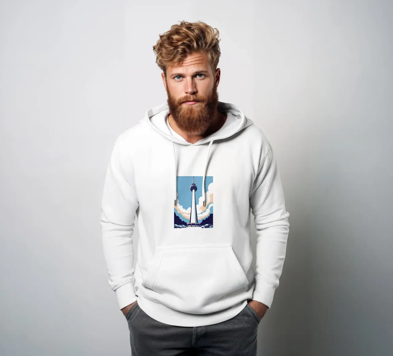 Torre di Berlino felpa con cappuccio da STORE PRESENCE