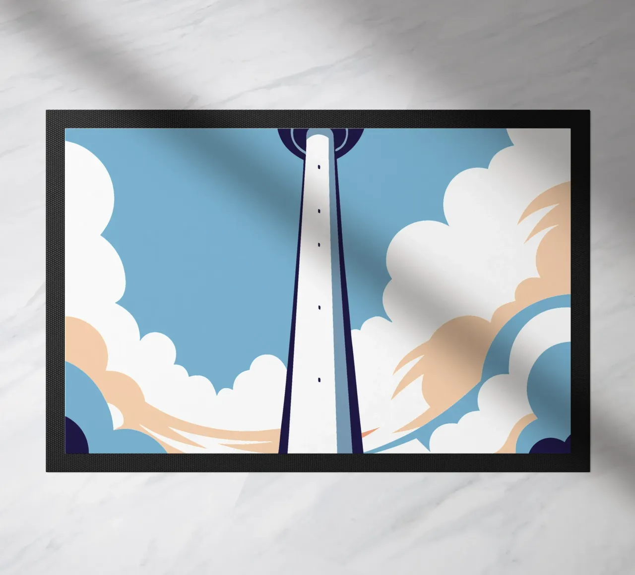 Berlin Tower doormat by STORE PRESENCE