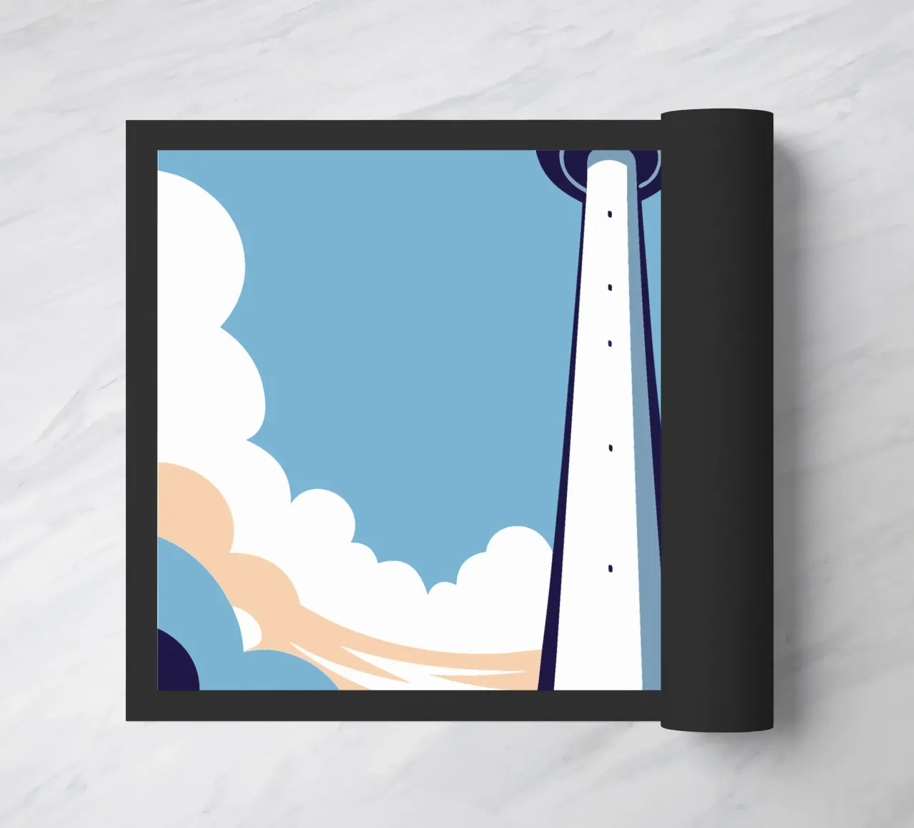 Berlin Tower doormat by STORE PRESENCE