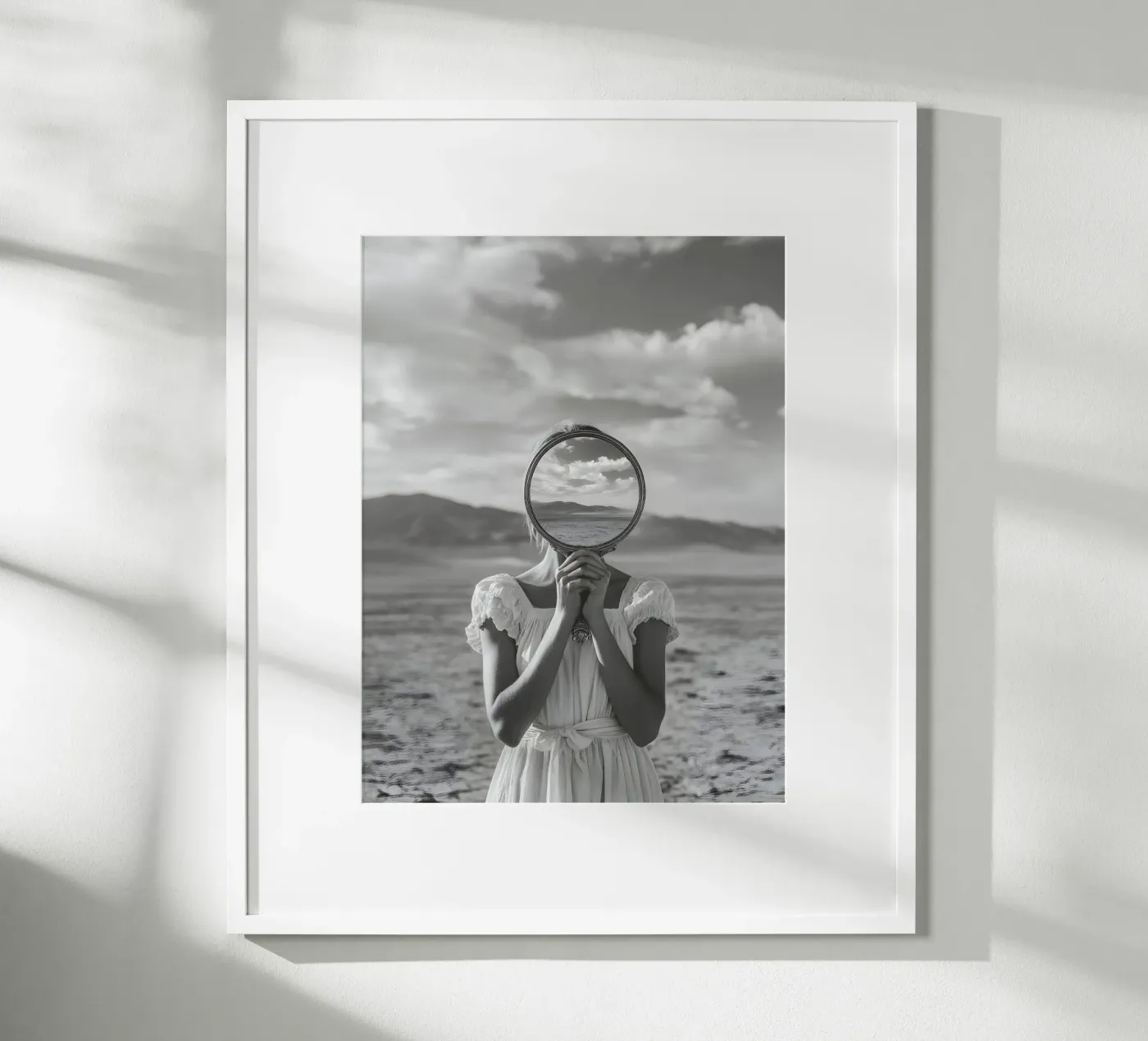 The Mirror poster by Mononoir