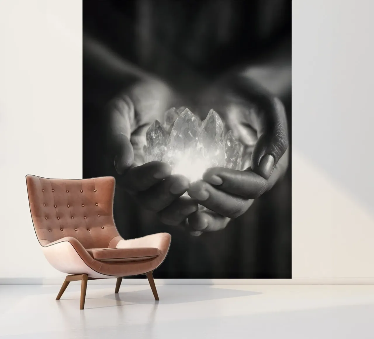 Shine fotobehang van Mononoir