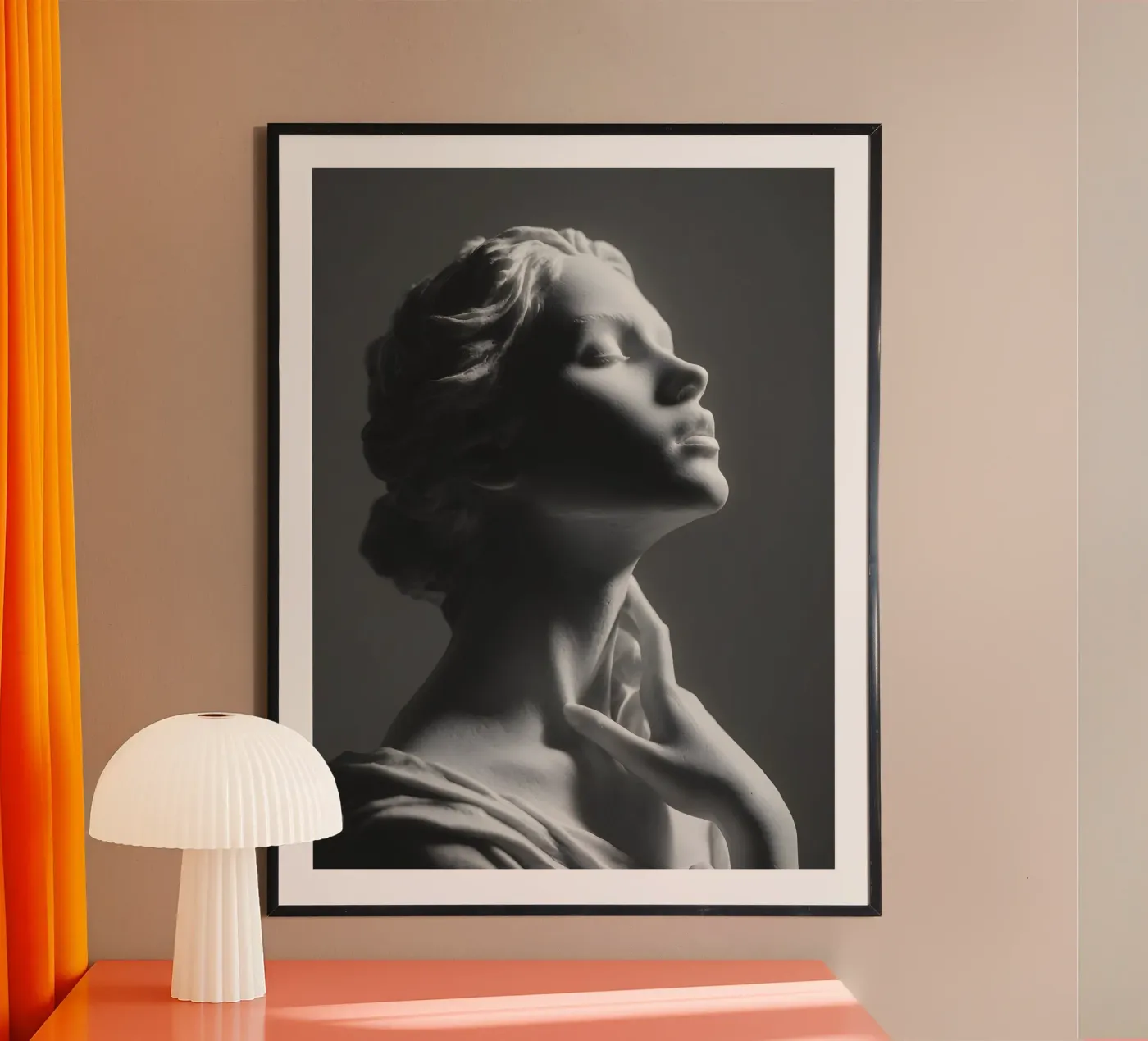 The Statue poster by Mononoir