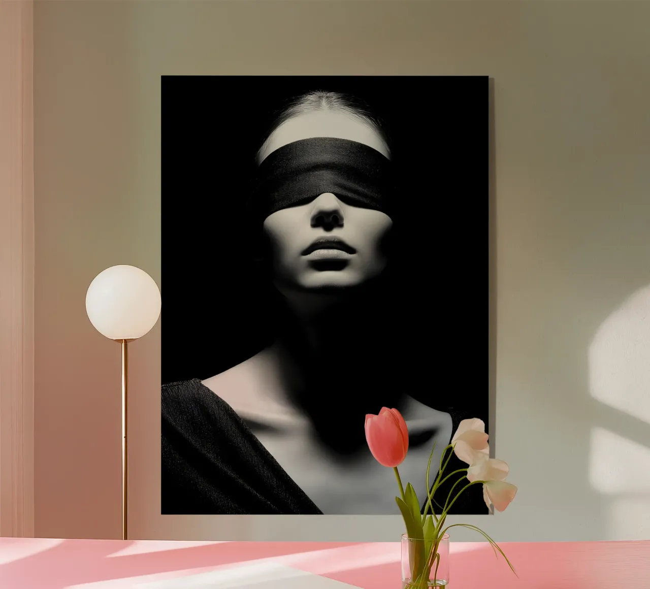 Love is Blind acrylic glass by Mononoir
