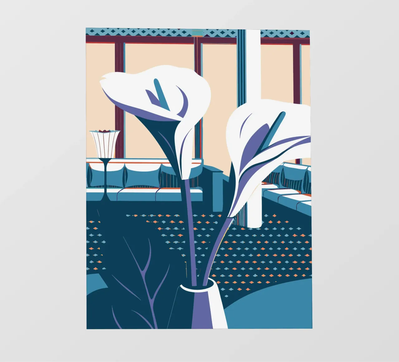 Indoor Flowers photo wallpaper by STORE PRESENCE