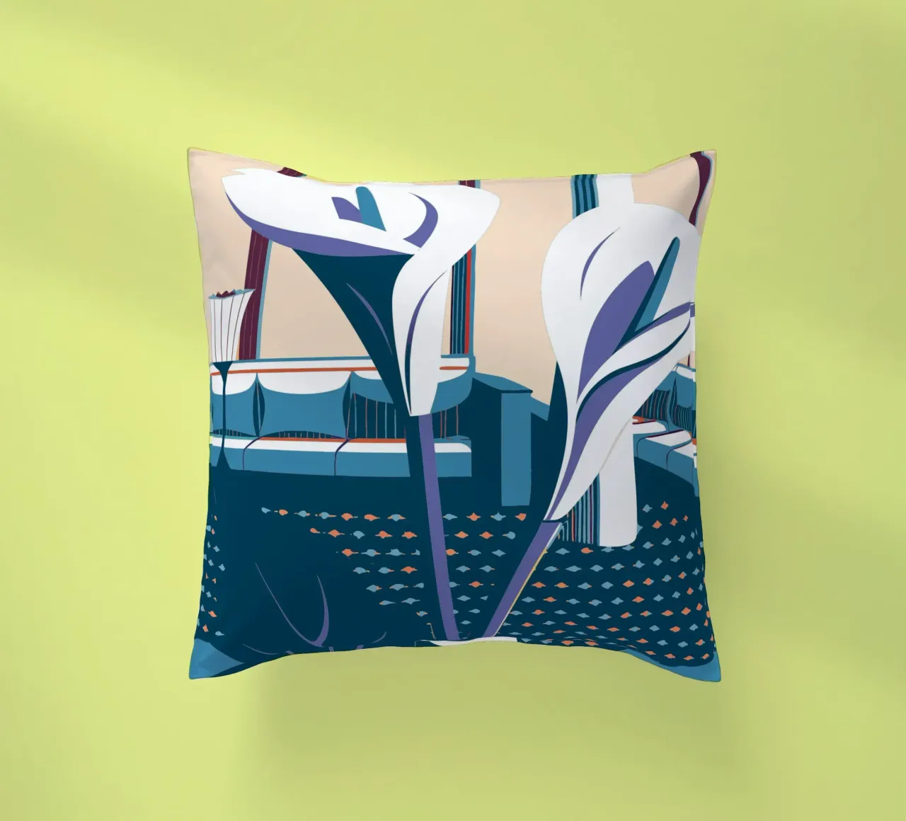 Fiori da interno cuscino da STORE PRESENCE