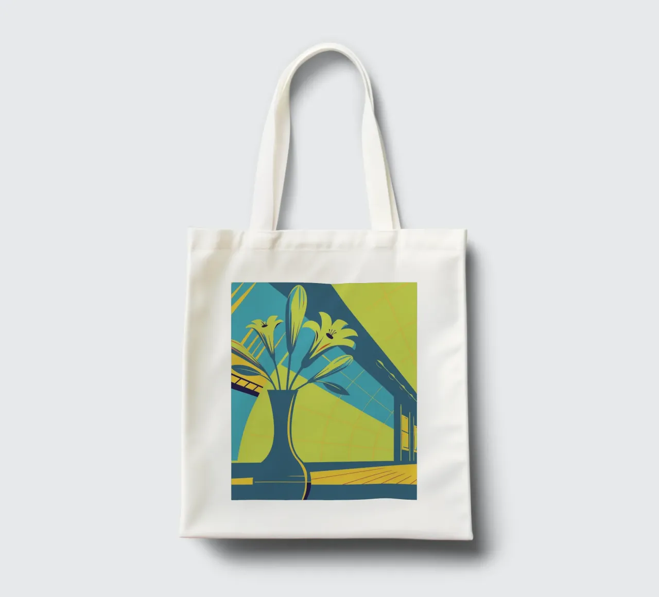 Fiori da interno borsa in juta da STORE PRESENCE