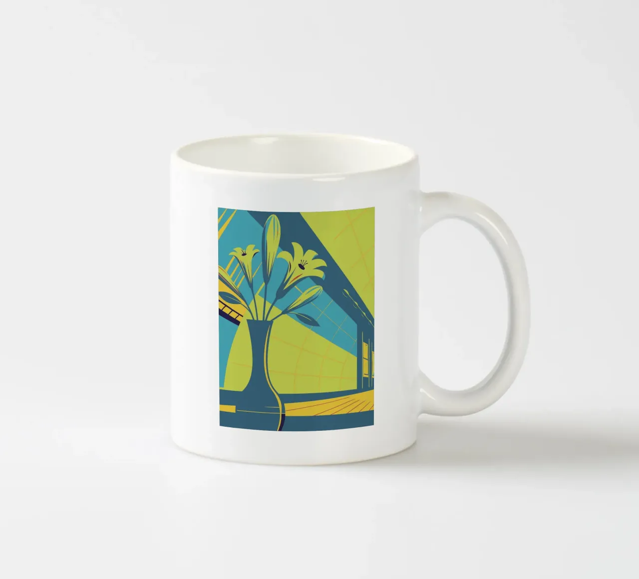 Fiori da interno tazza in ceramica da STORE PRESENCE