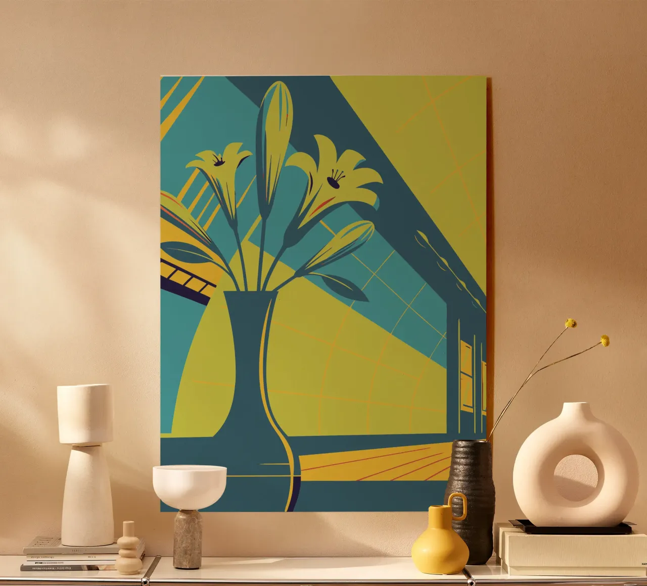 Fiori da interno plexiglass da STORE PRESENCE