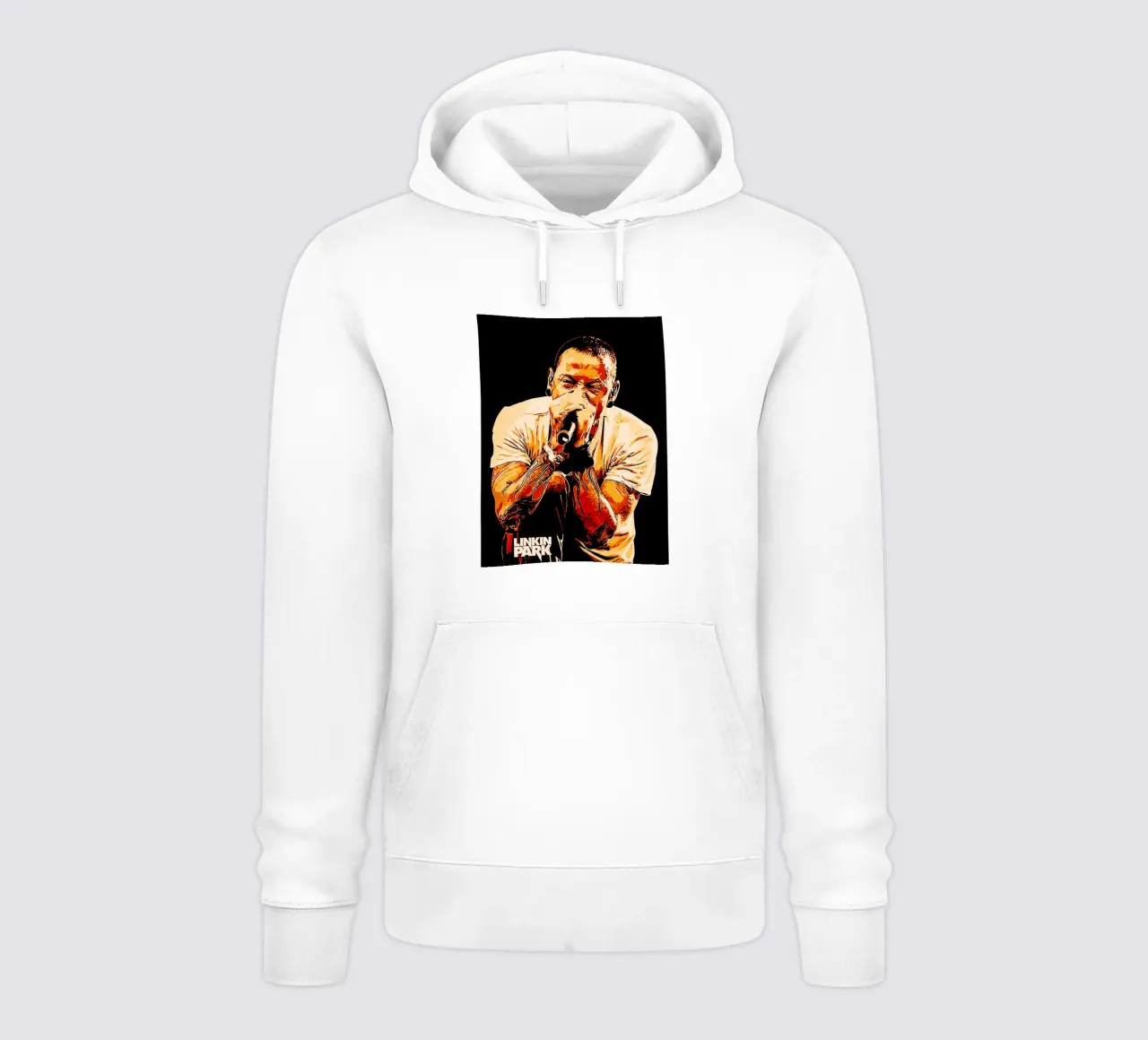 chester bennington scream 2 art felpa con cappuccio da music soul
