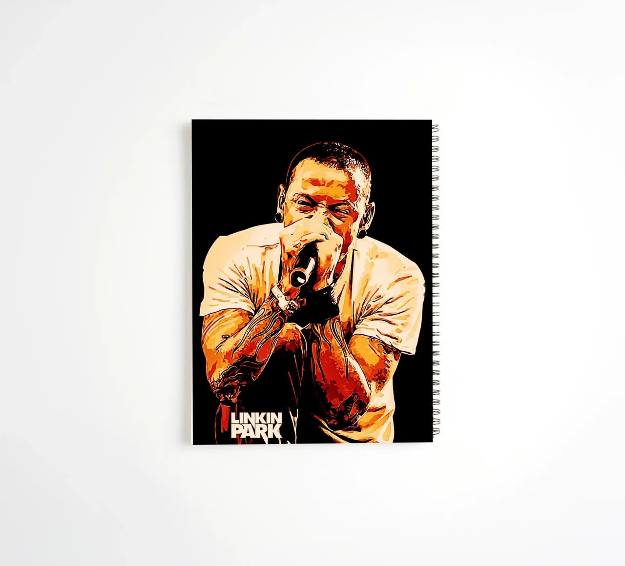 chester bennington scream 2 art diario ad anelli da music soul