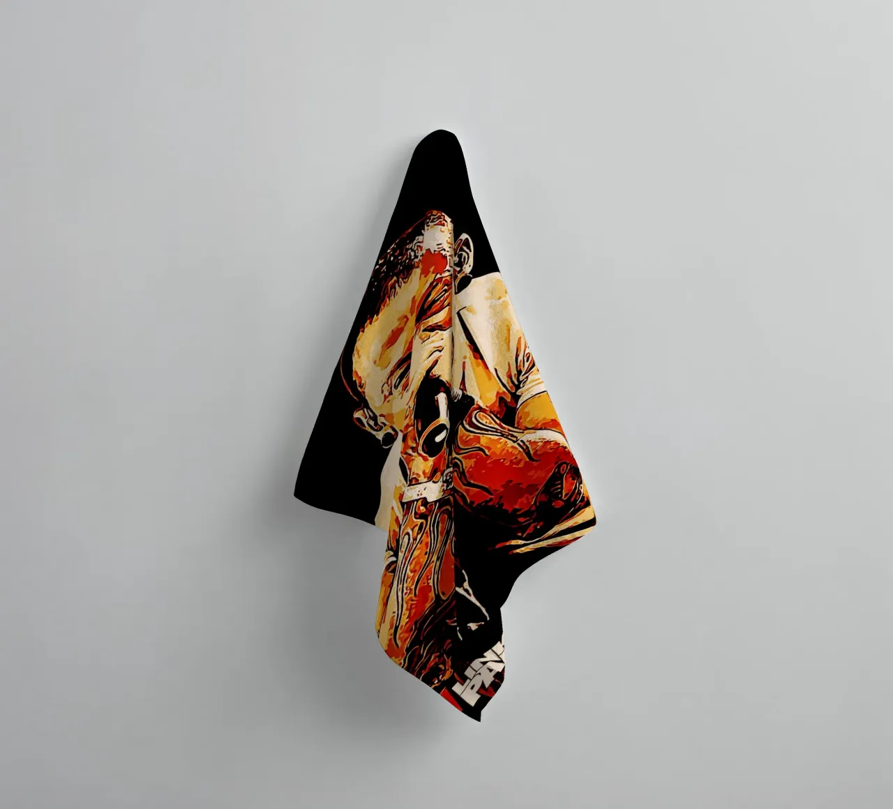 chester bennington scream 2 art asciugamano da bagno da music soul