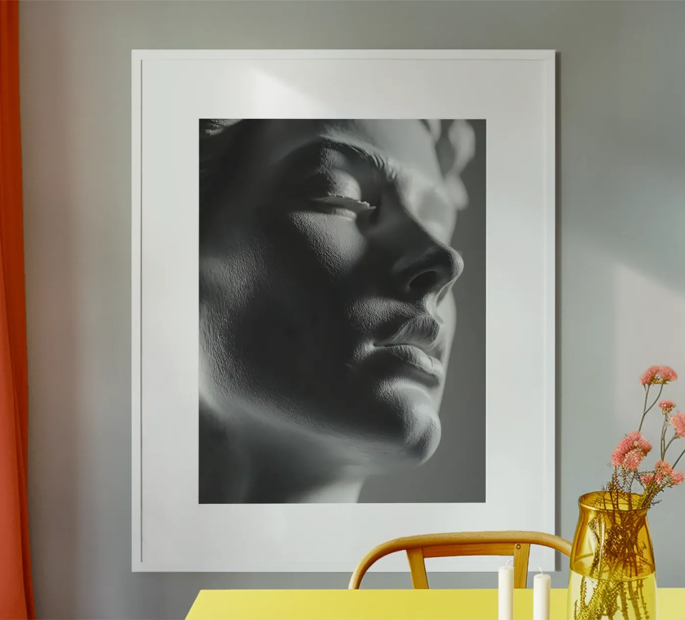 The Statue Poster von Mononoir