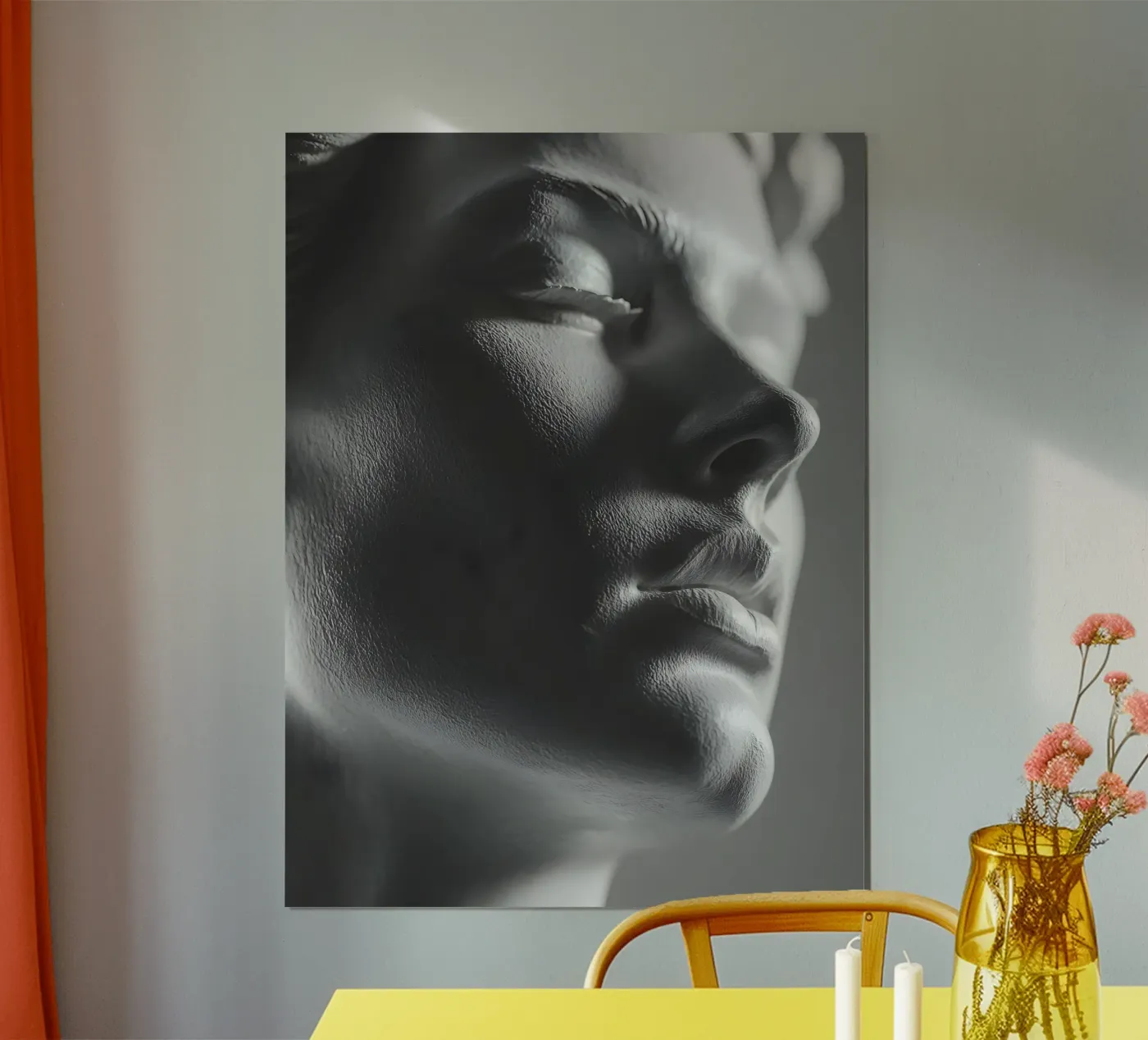 The Statue Poster von Mononoir