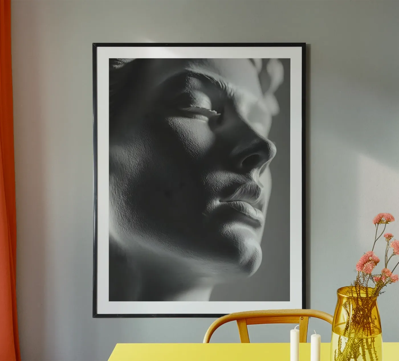 The Statue Poster von Mononoir