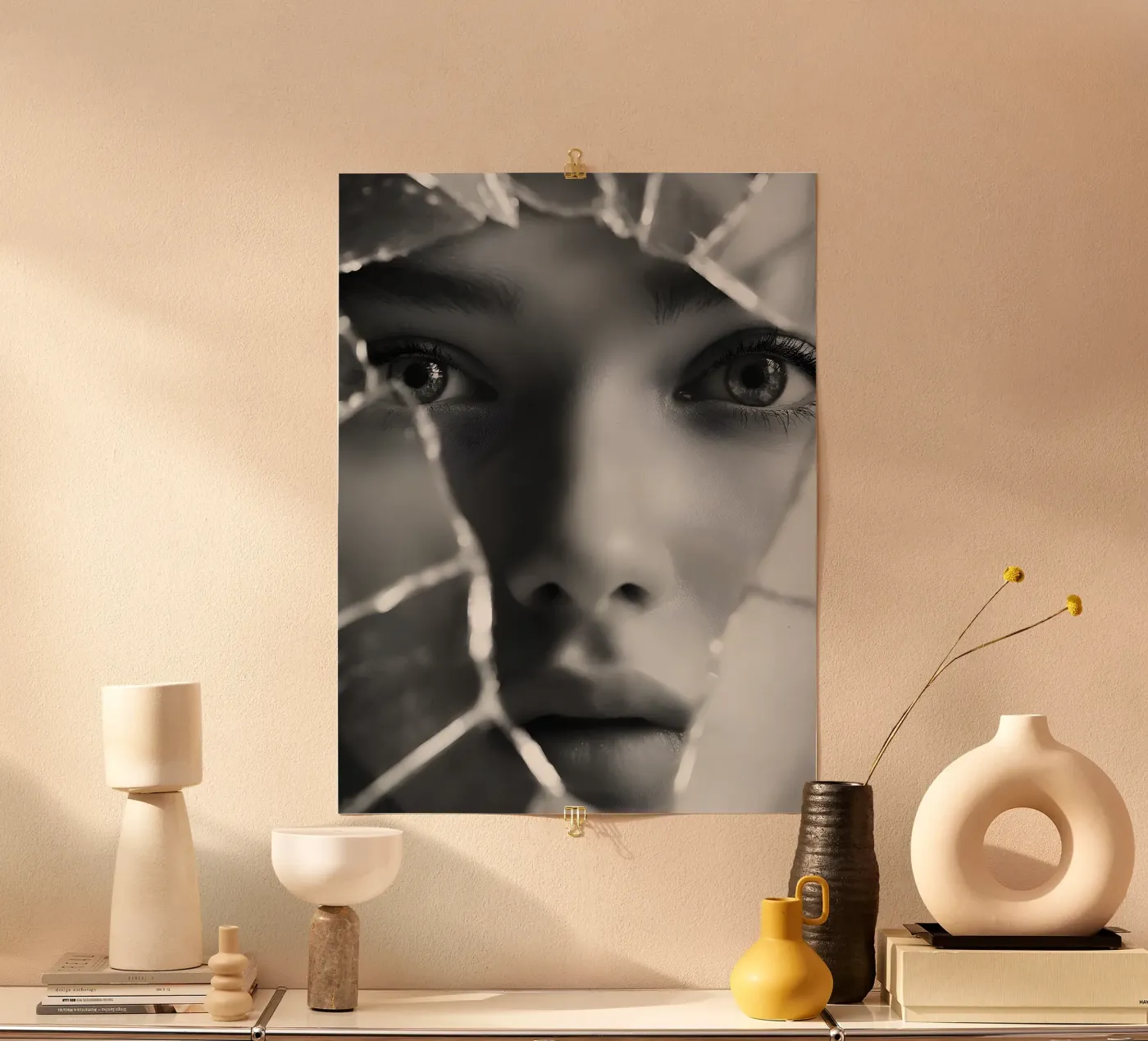 The Reflection poster van Mononoir