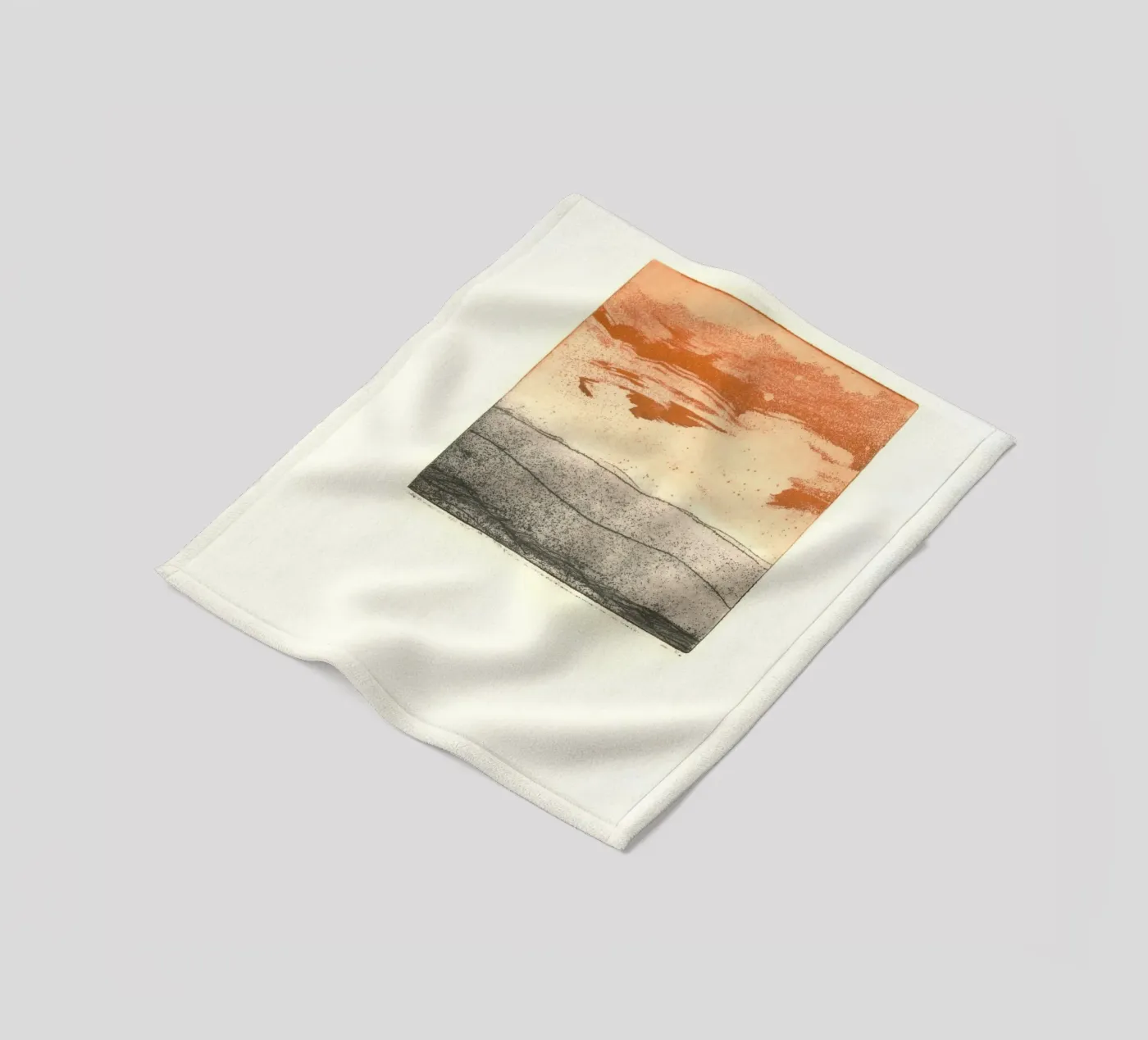 sky texture gradient Fleecedecke von Histrol