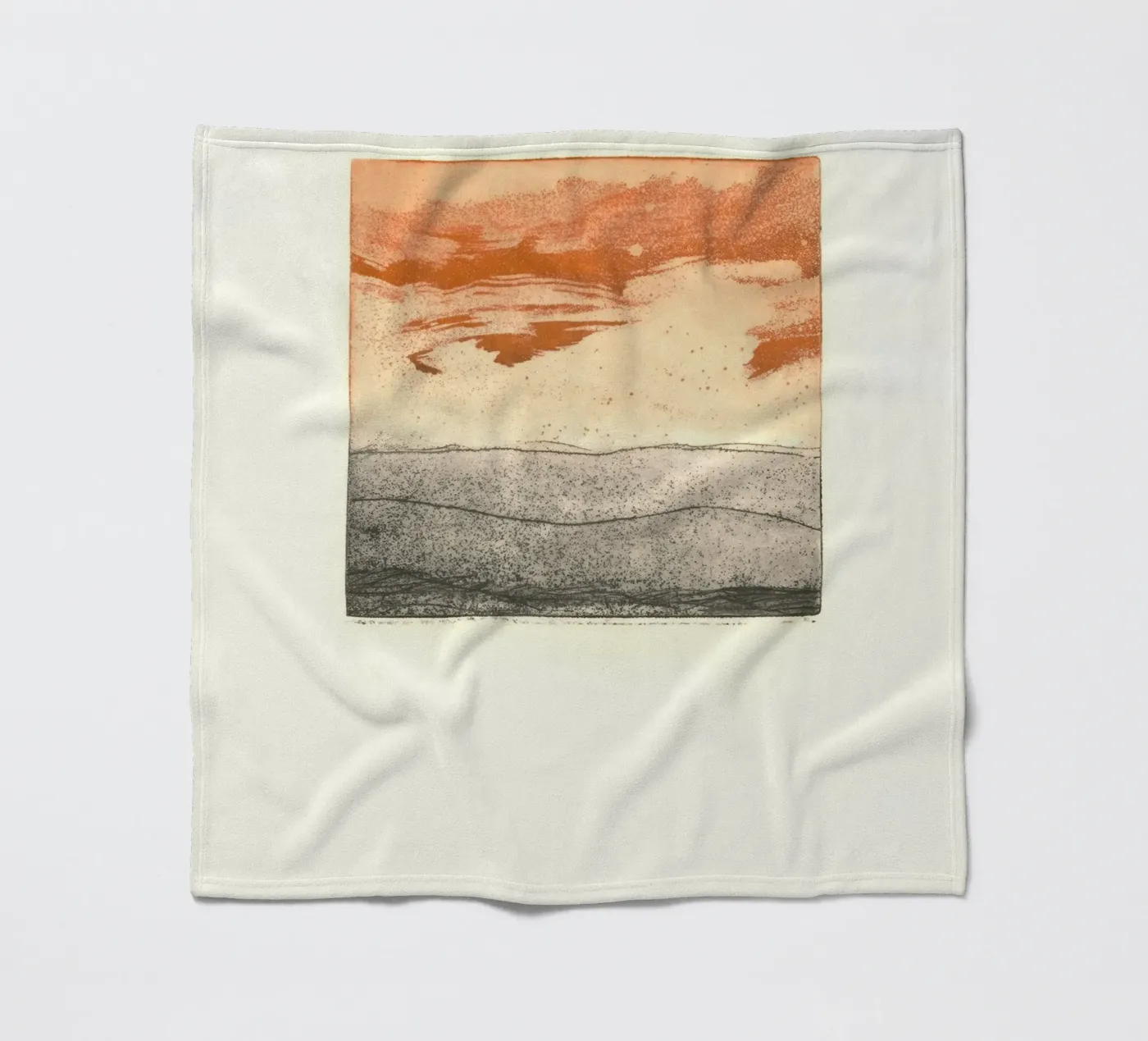 sky texture gradient Fleecedecke von Histrol