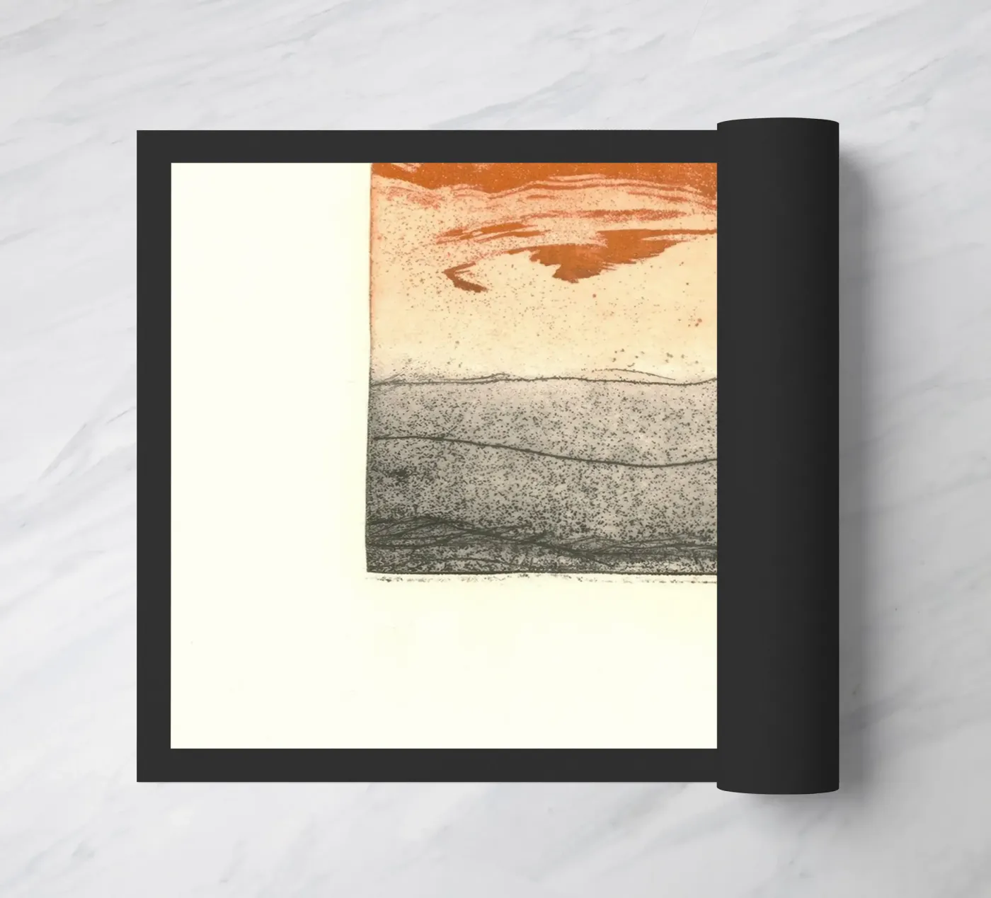 sky texture gradient deurmat van Histrol