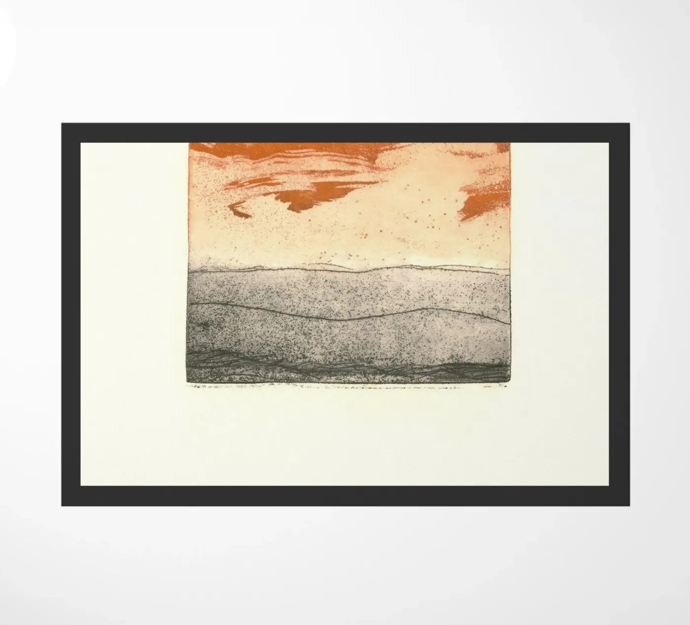 sky texture gradient deurmat van Histrol