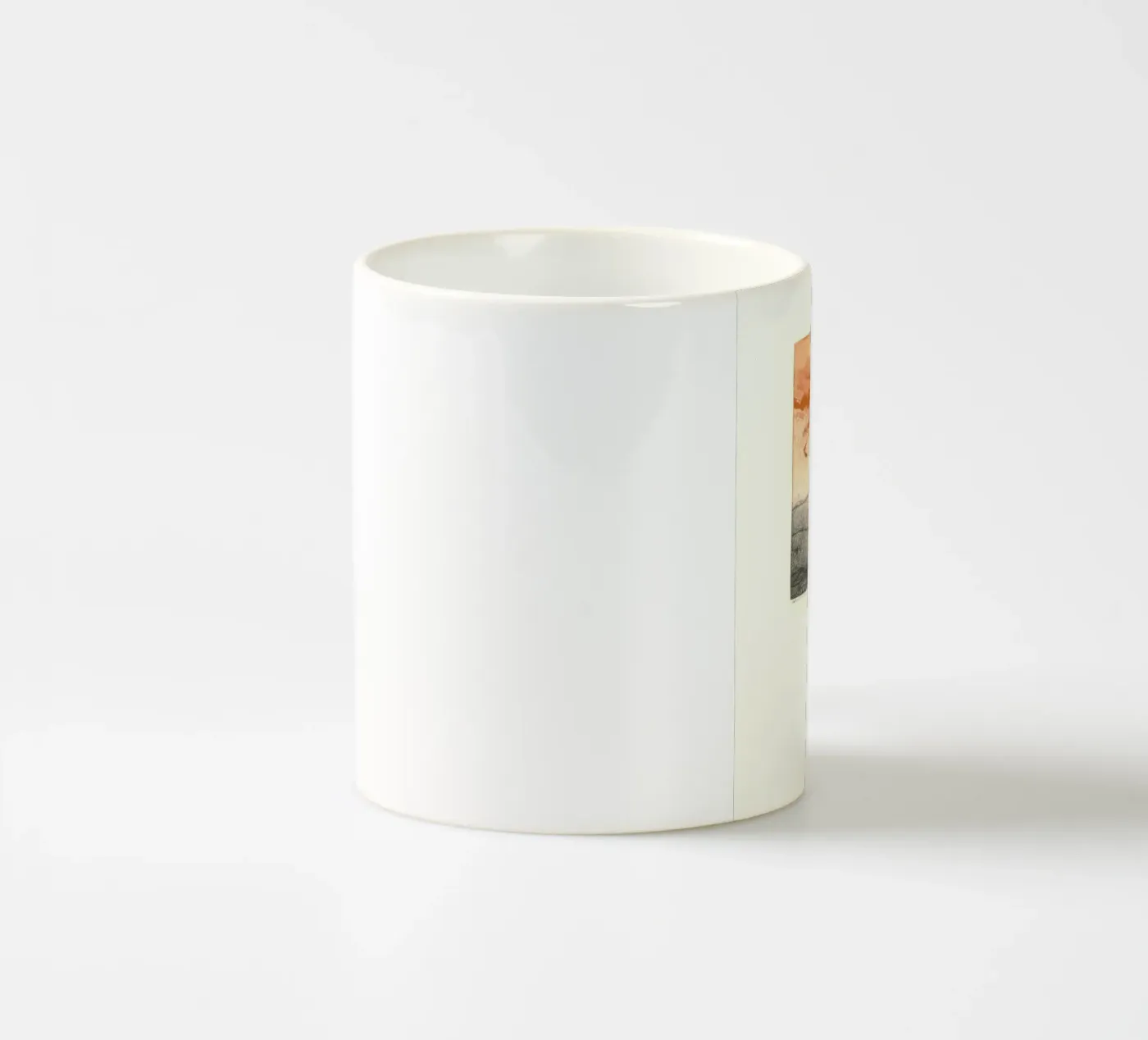 sky texture gradient ceramic mug by Histrol