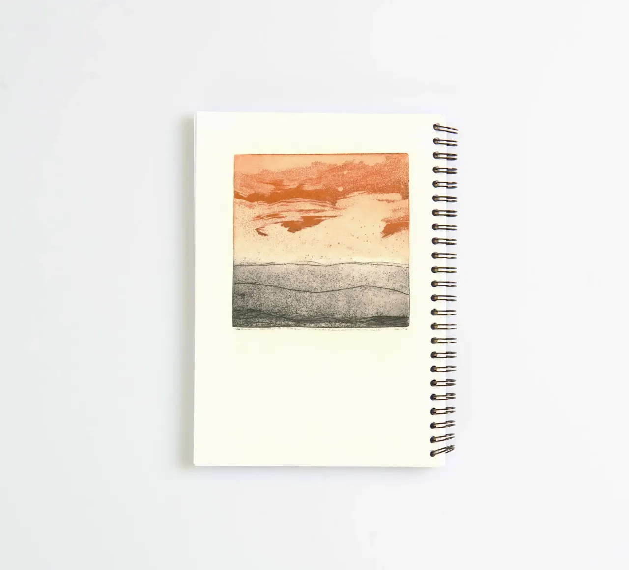 sky texture gradient diario ad anelli da Histrol