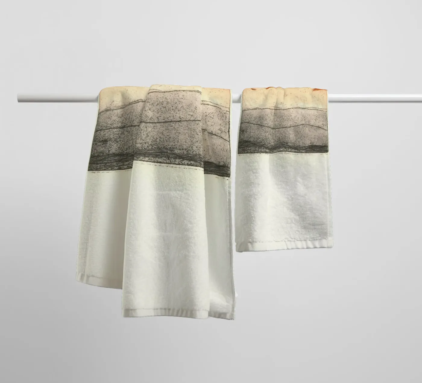 sky texture gradient Handtuch von Histrol