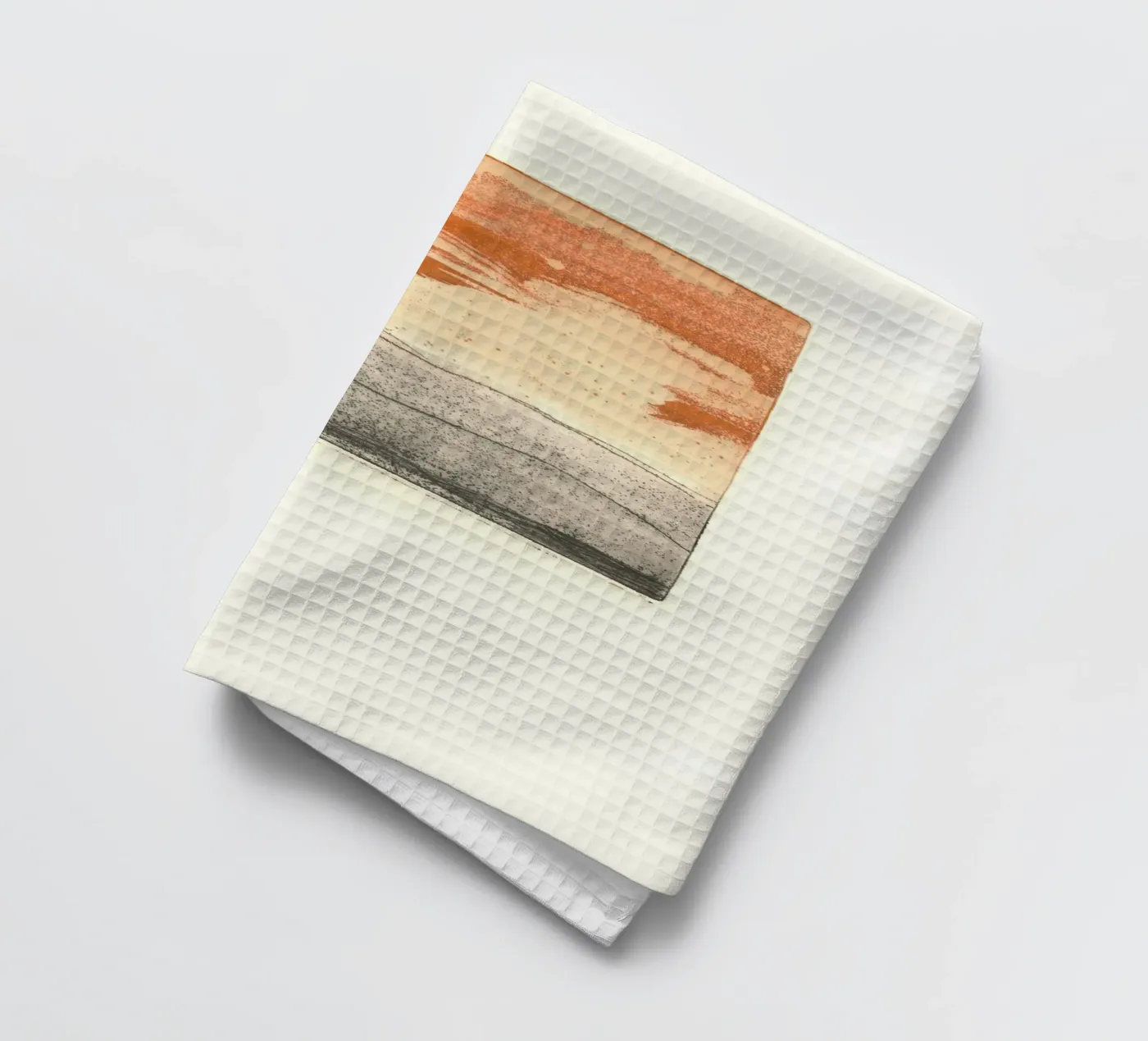 sky texture gradient tea towel by Histrol