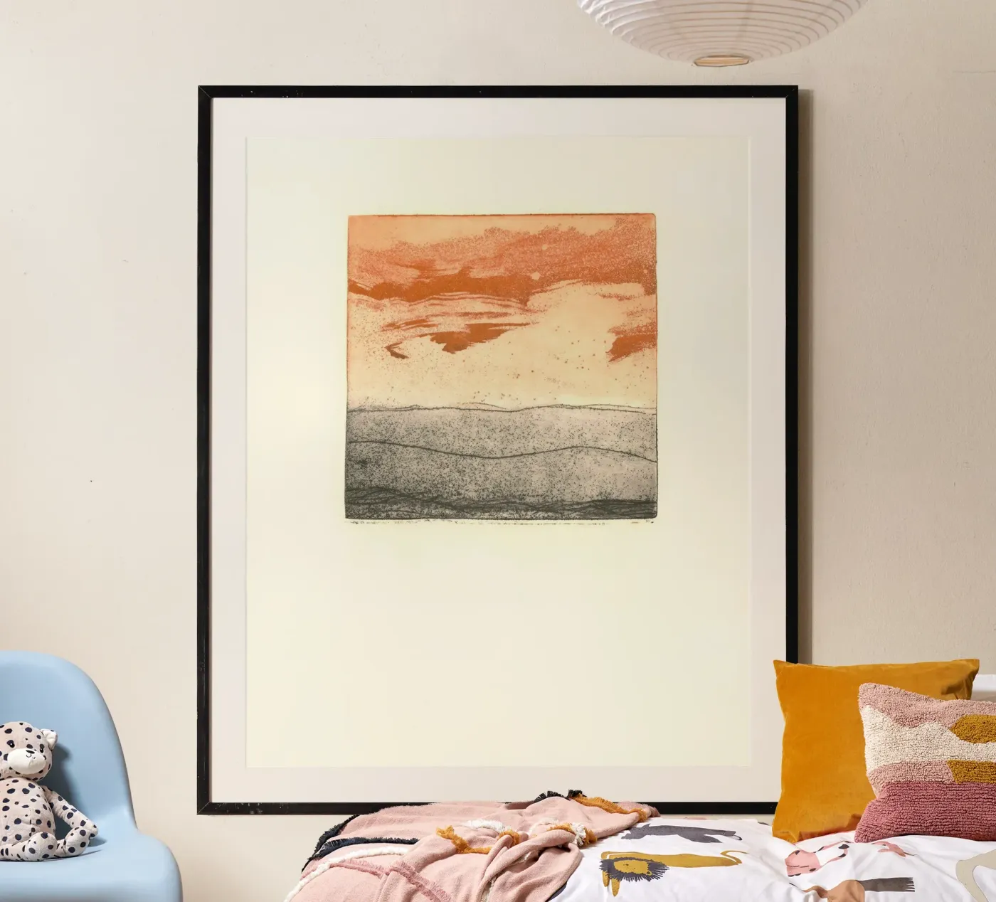 sky texture gradient poster van Histrol