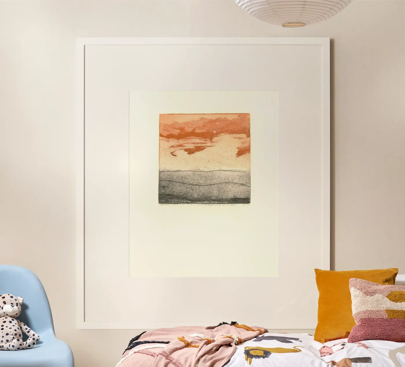 sky texture gradient poster van Histrol