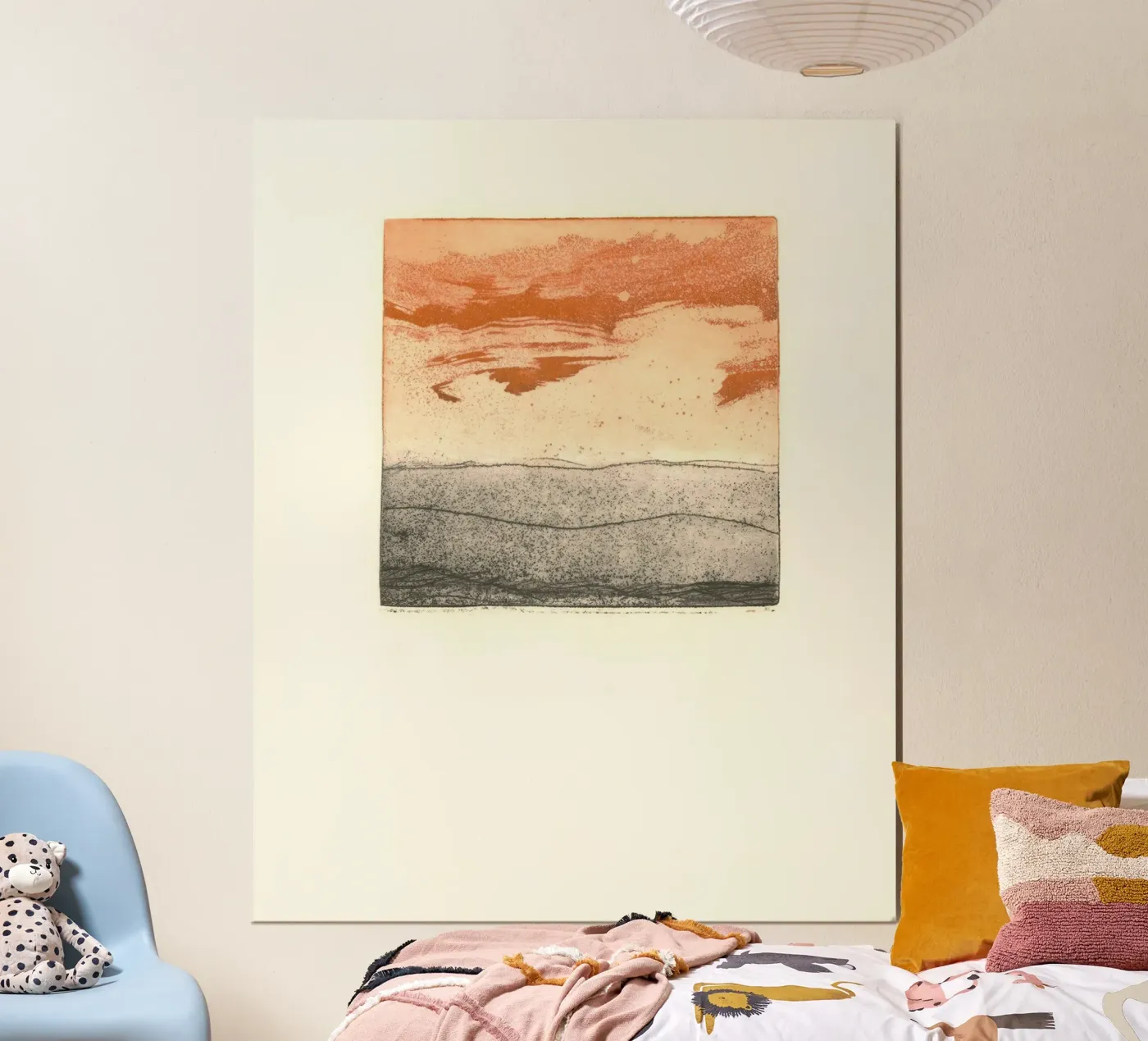 sky texture gradient Poster von Histrol