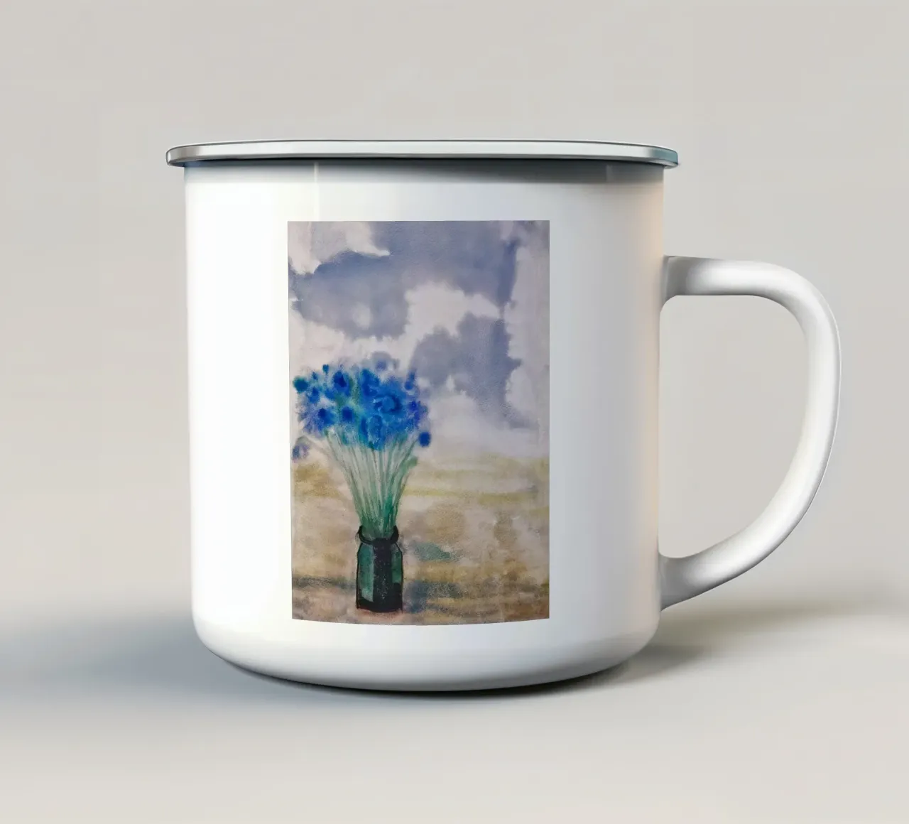 vase nature tazza in smalto da Histrol