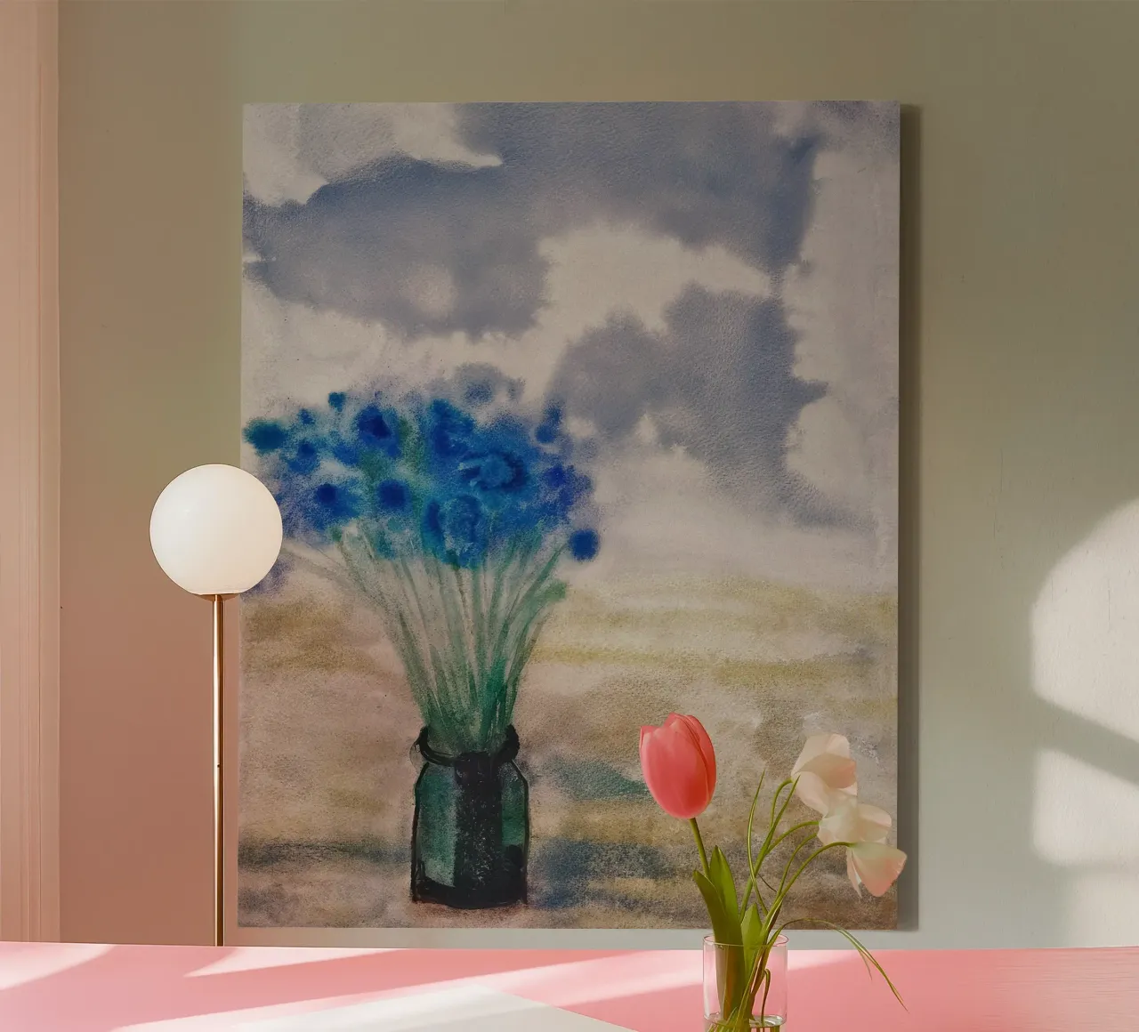 vase nature tela con Cornice a cassetta da Histrol