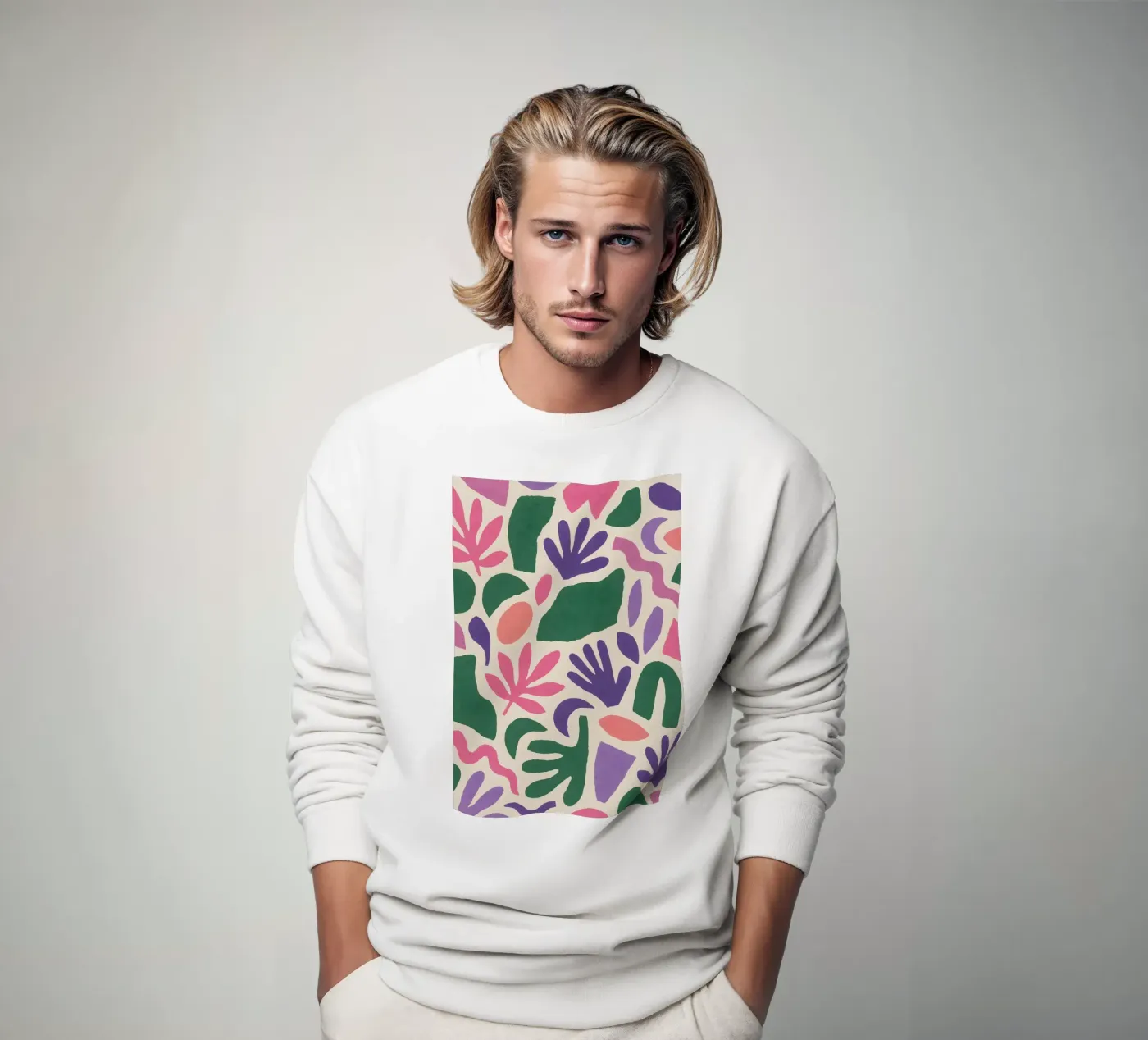 Abstract Pattern sweatshirt by Sunflower Soul Studio