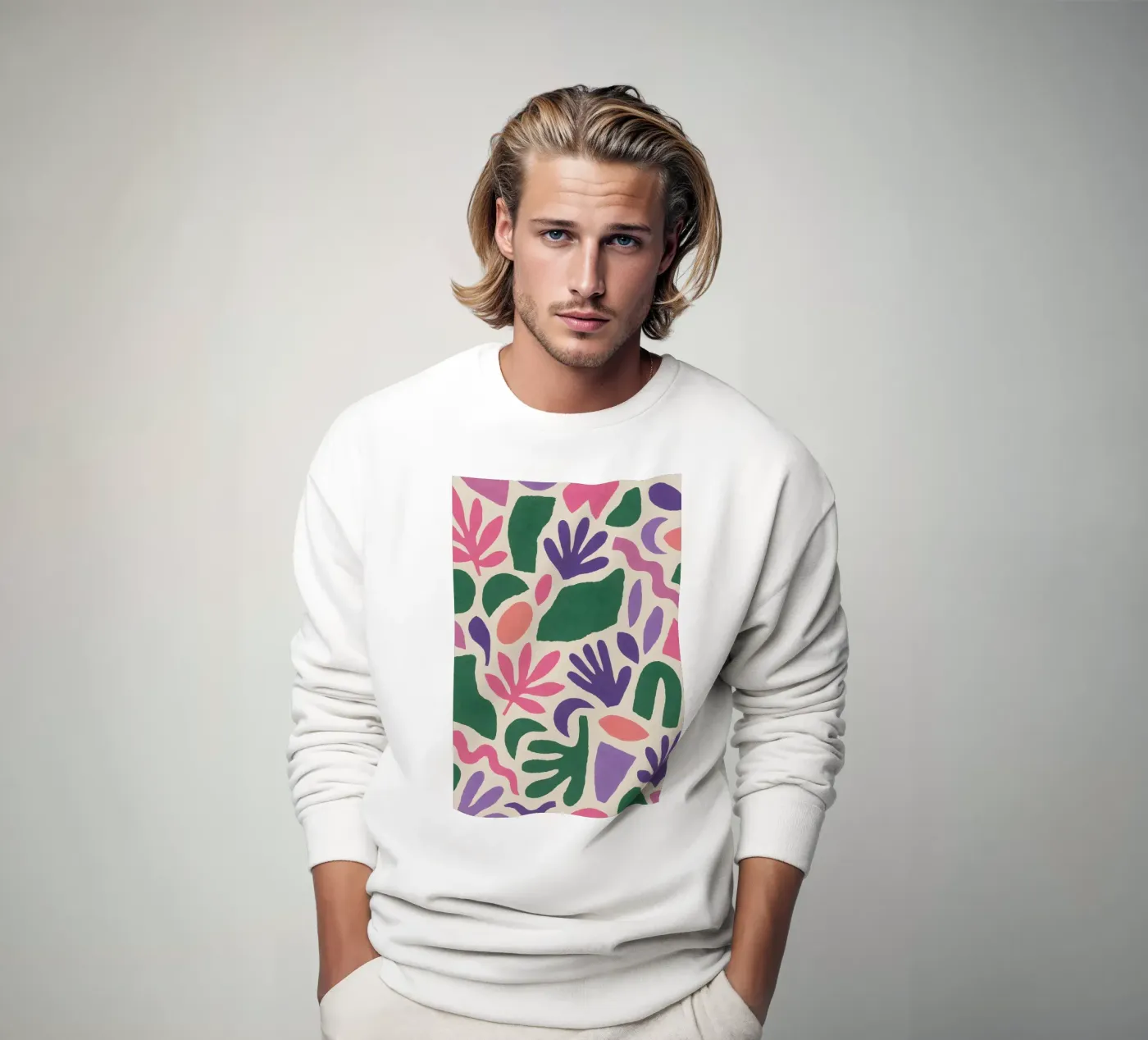 Abstract Pattern sweatshirt by Sunflower Soul Studio