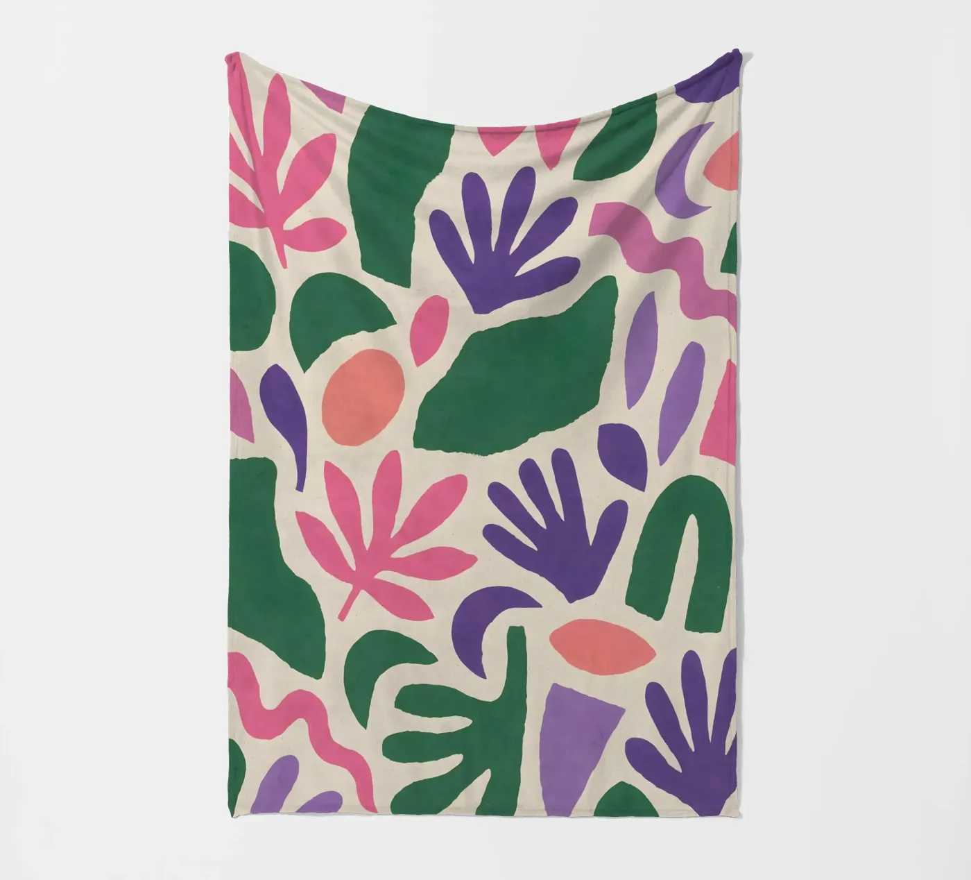 Abstract Pattern fleece blanket by Sunflower Soul Studio