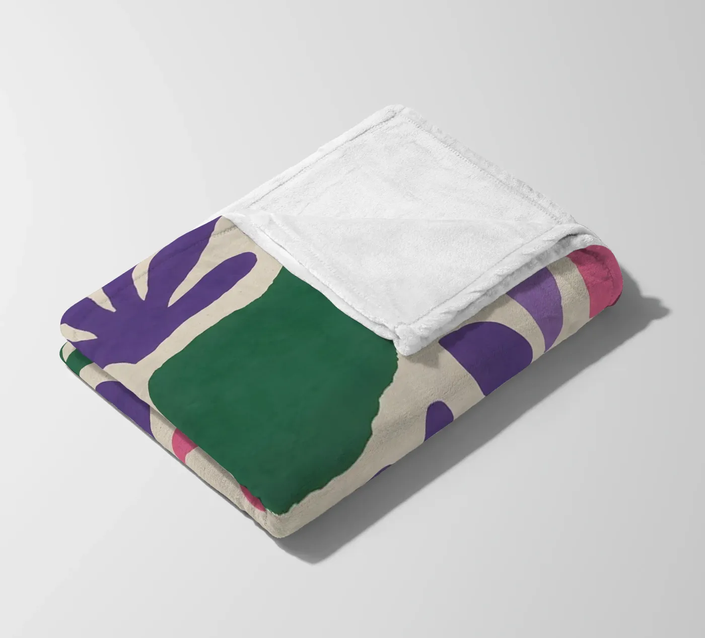 Abstract Pattern fleece blanket by Sunflower Soul Studio