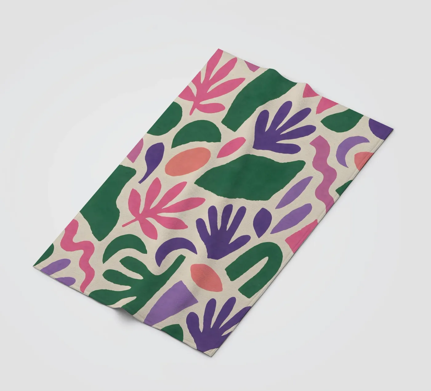 Abstract Pattern fleece blanket by Sunflower Soul Studio
