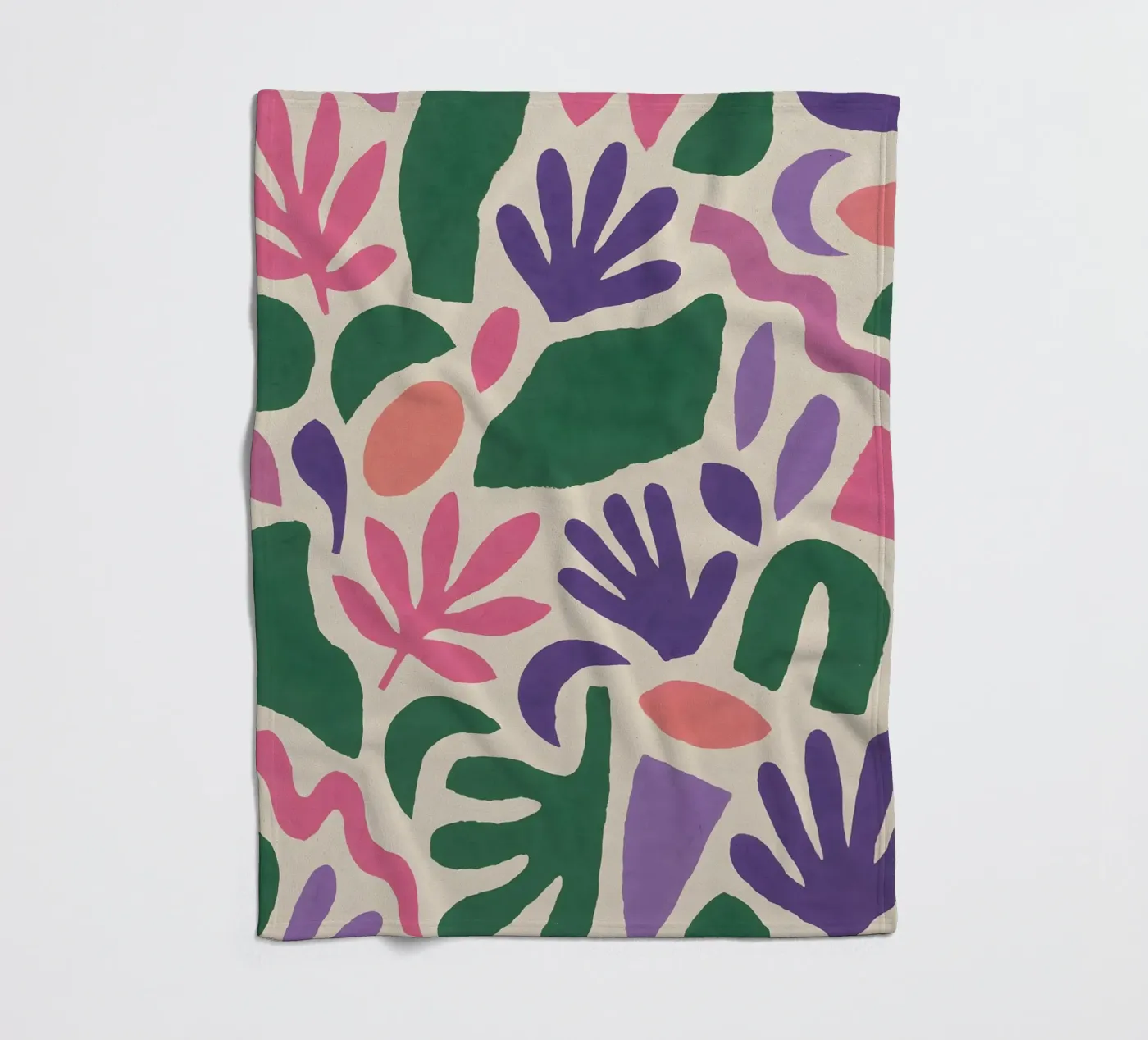 Abstract Pattern fleece blanket by Sunflower Soul Studio