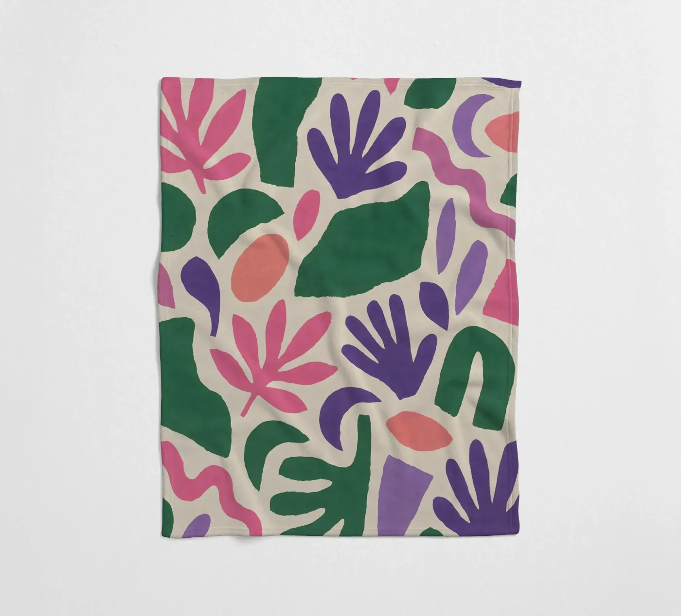 Abstract Pattern fleece blanket by Sunflower Soul Studio